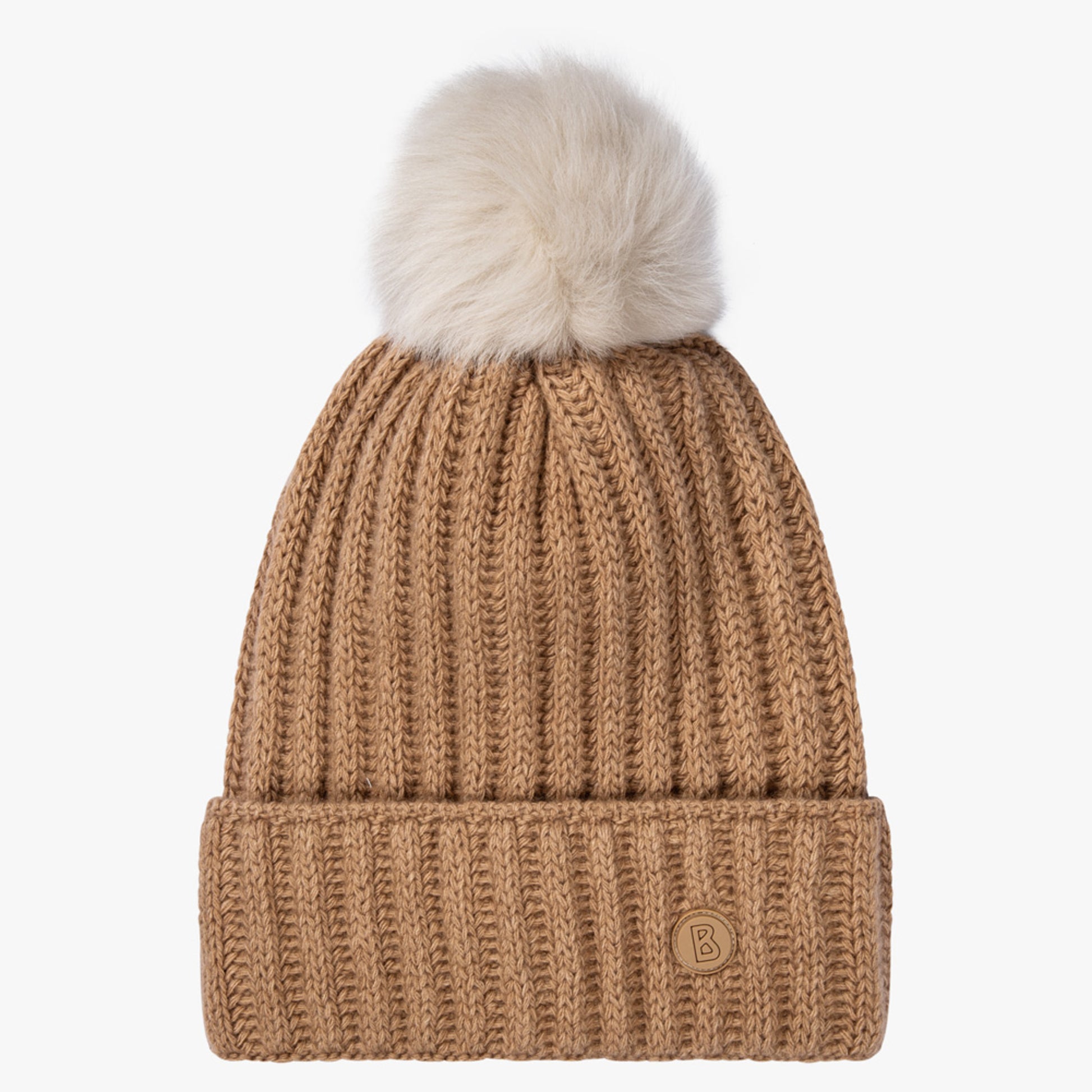Bogner Ranya Women's Pom Beanie - Carmello