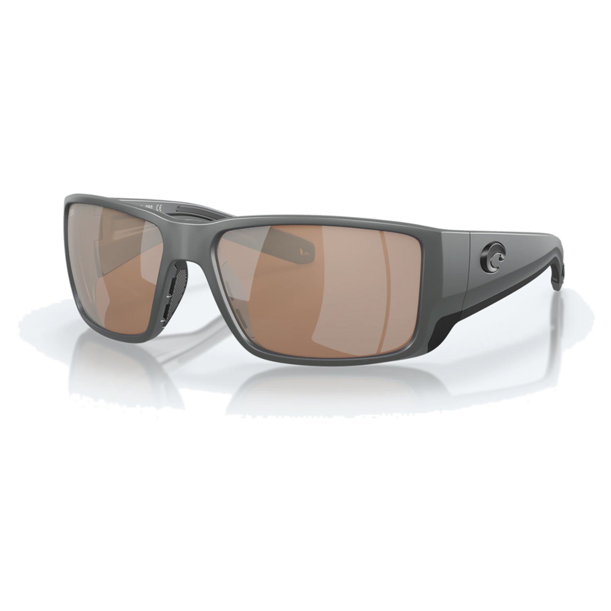 Costa Blackfin Pro Sunglasses - Glass Lens - MATTE GREY - COPPER SILVER M