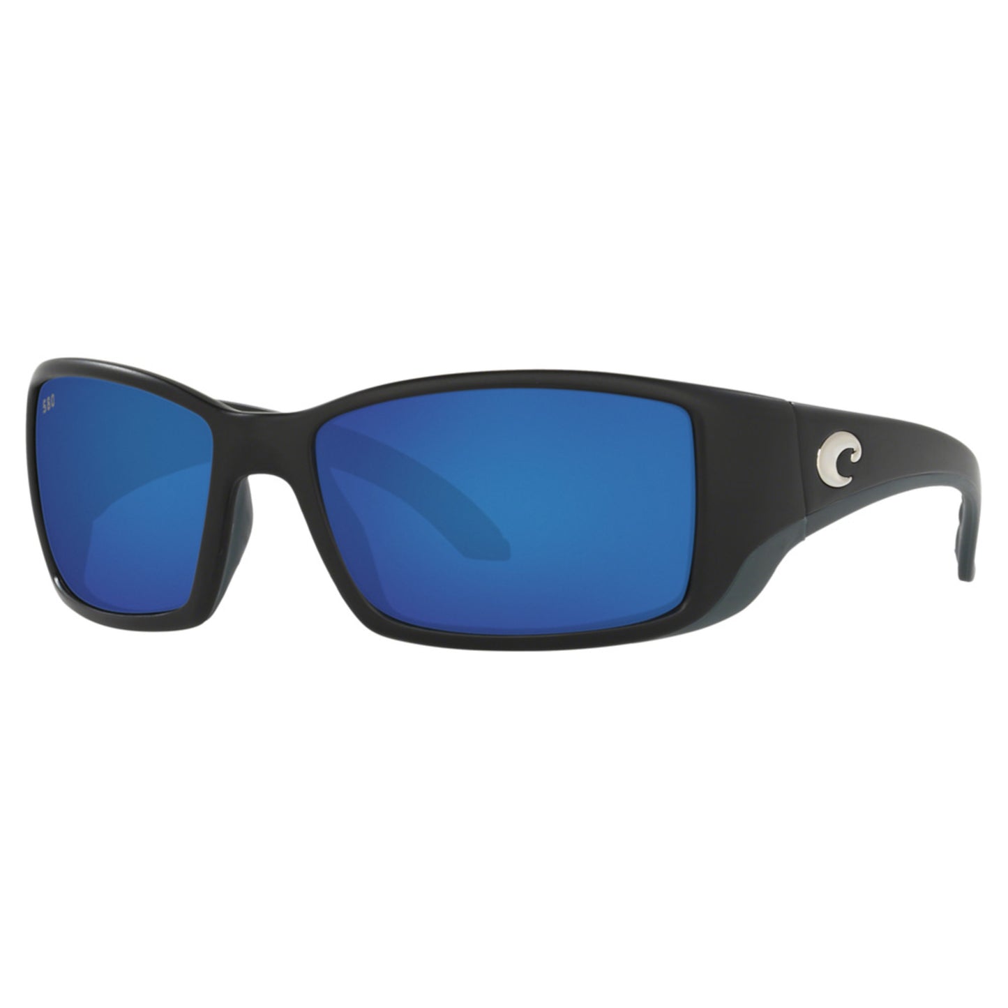 Costa Blackfin Sunglasses - MATTE BLACK - BLUE MIRROR GLA