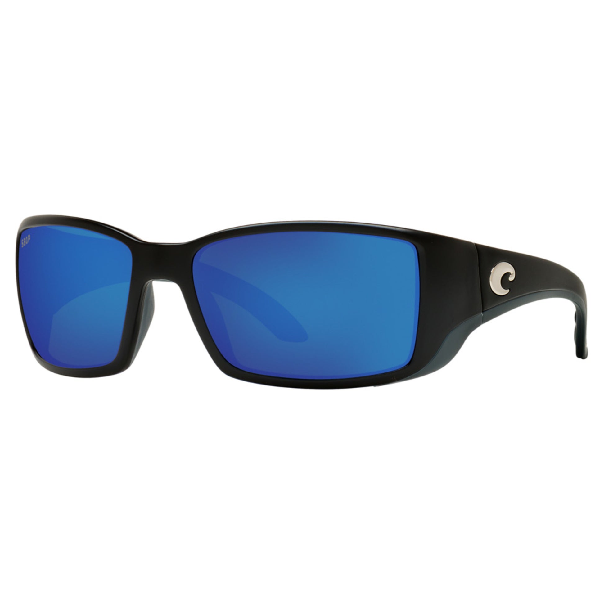 Costa Blackfin Sunglasses - MATTE BLACK - BLUE MIRROR