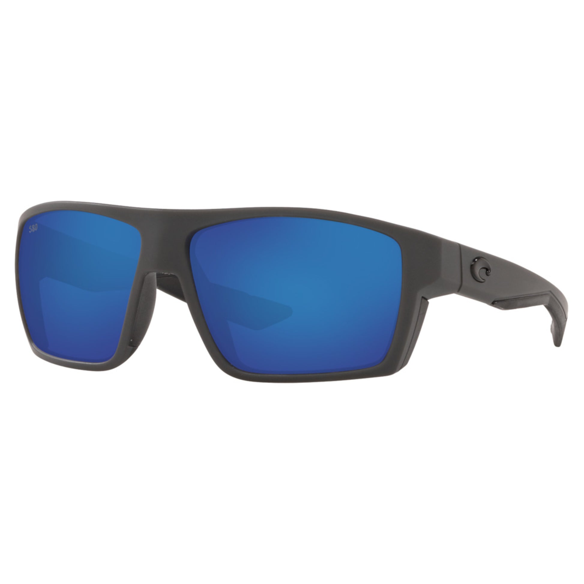 Costa Bloke Sunglasses - MATTE BLACK GRA - BLUE MIRROR GLA