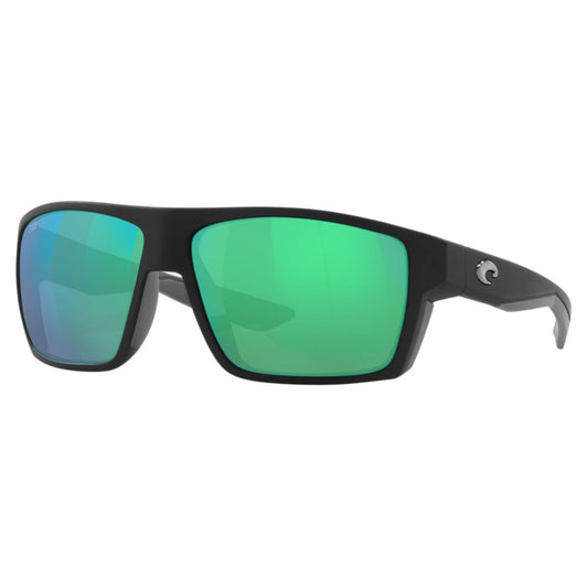 Costa Bloke Sunglasses - MATTE BLACK GRA - GREEN MIRROR