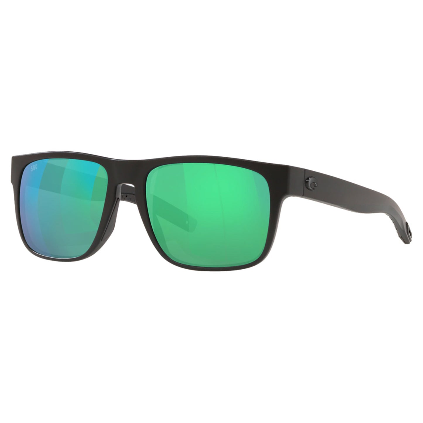Costa Spearo Sunglasses - Glass Lens - BLACKOUT - GREEN MIRROR