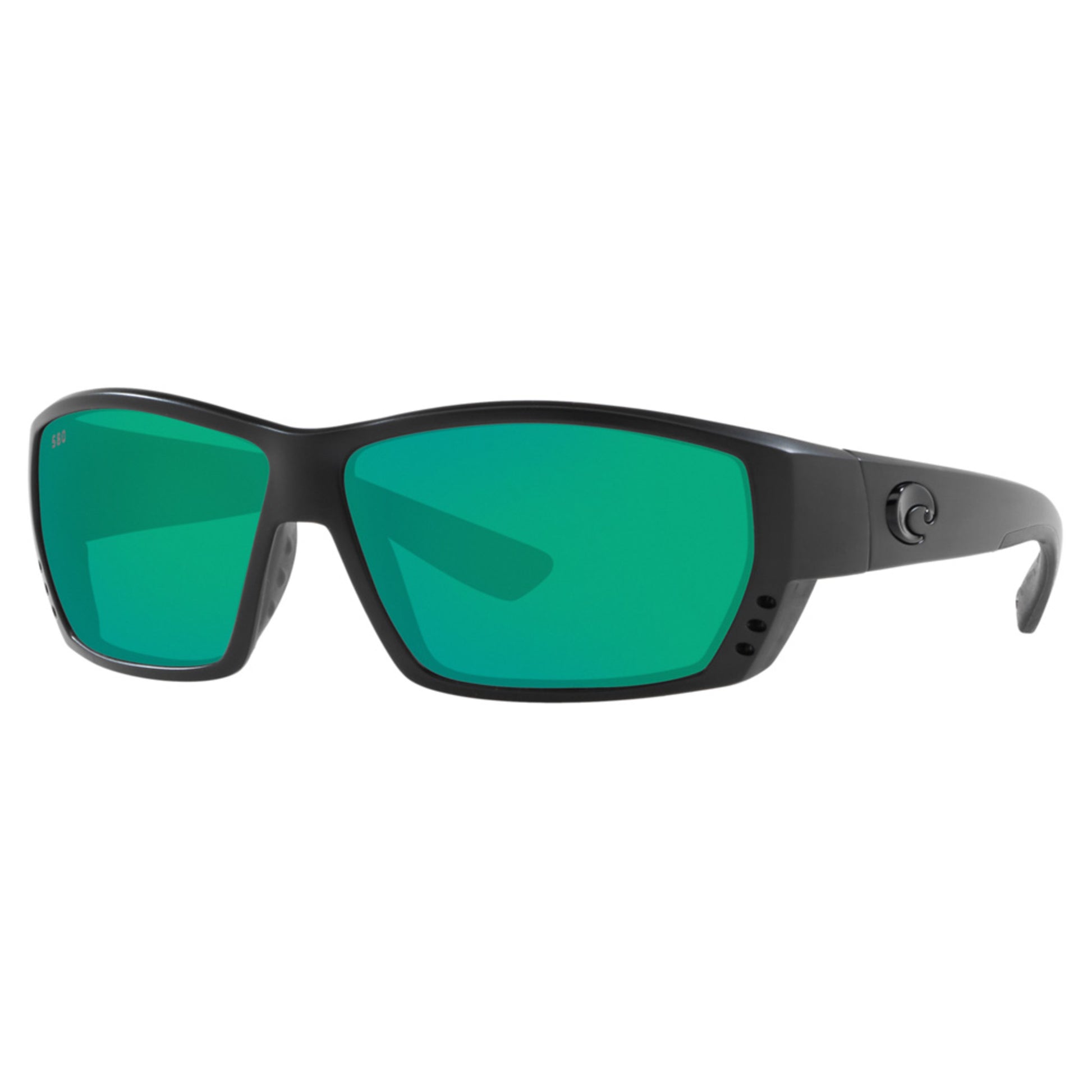 Costa Tuna Alley Sunglasses - BLACKOUT - GREEN MIRROR GL