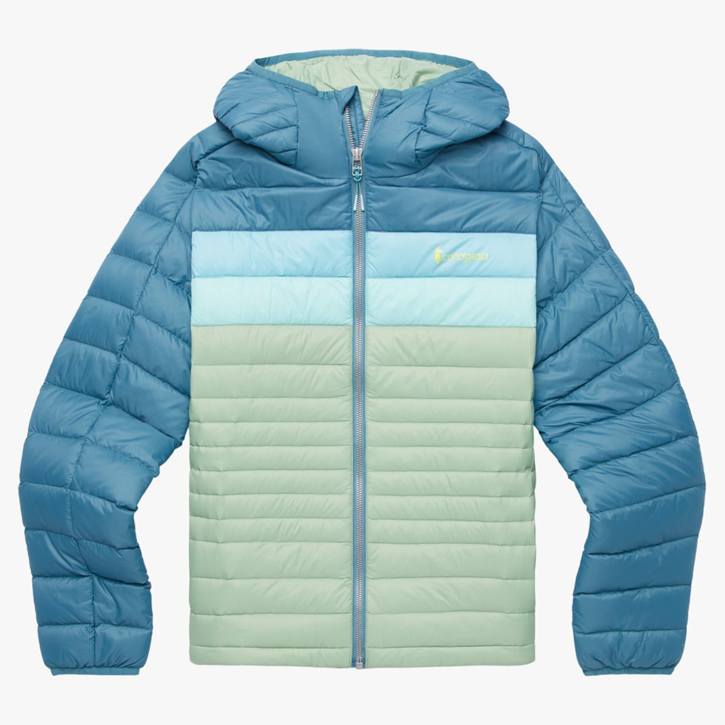 Cotopaxi Fuego Down Hooded Women's Jacket - Blue Spruce Aspen - 4X