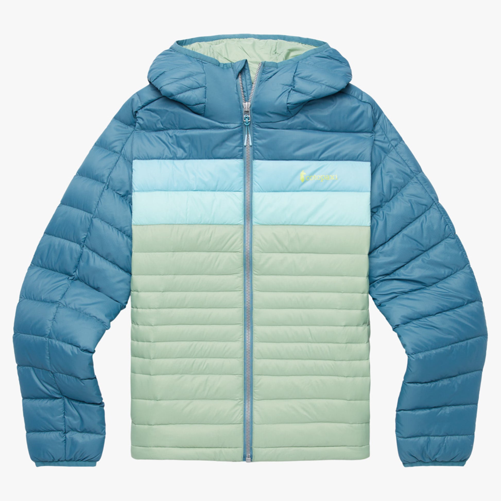 Cotopaxi Fuego Down Hooded Women's Jacket - Blue Spruce Aspen - 4X