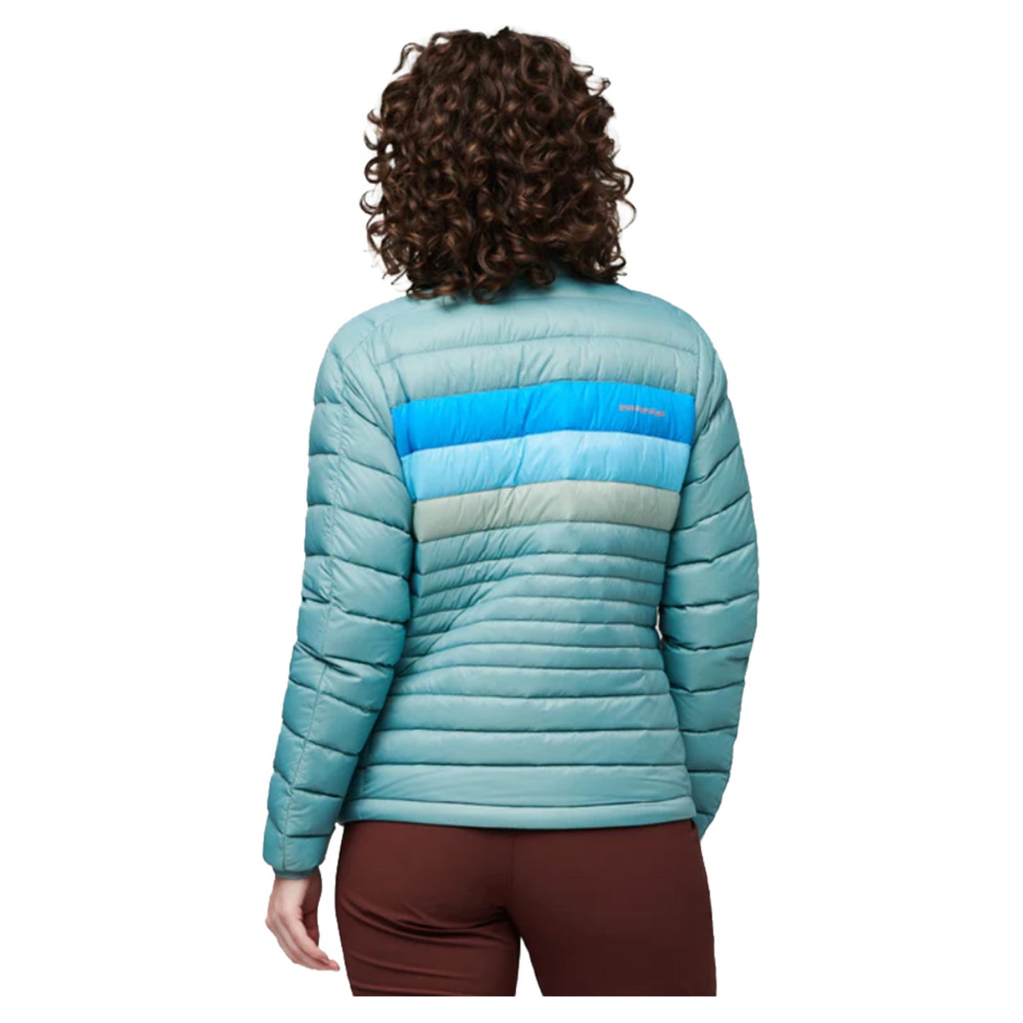 Cotopaxi Fuego Down Women's Jacket - Deep Ocean Stripes - XL