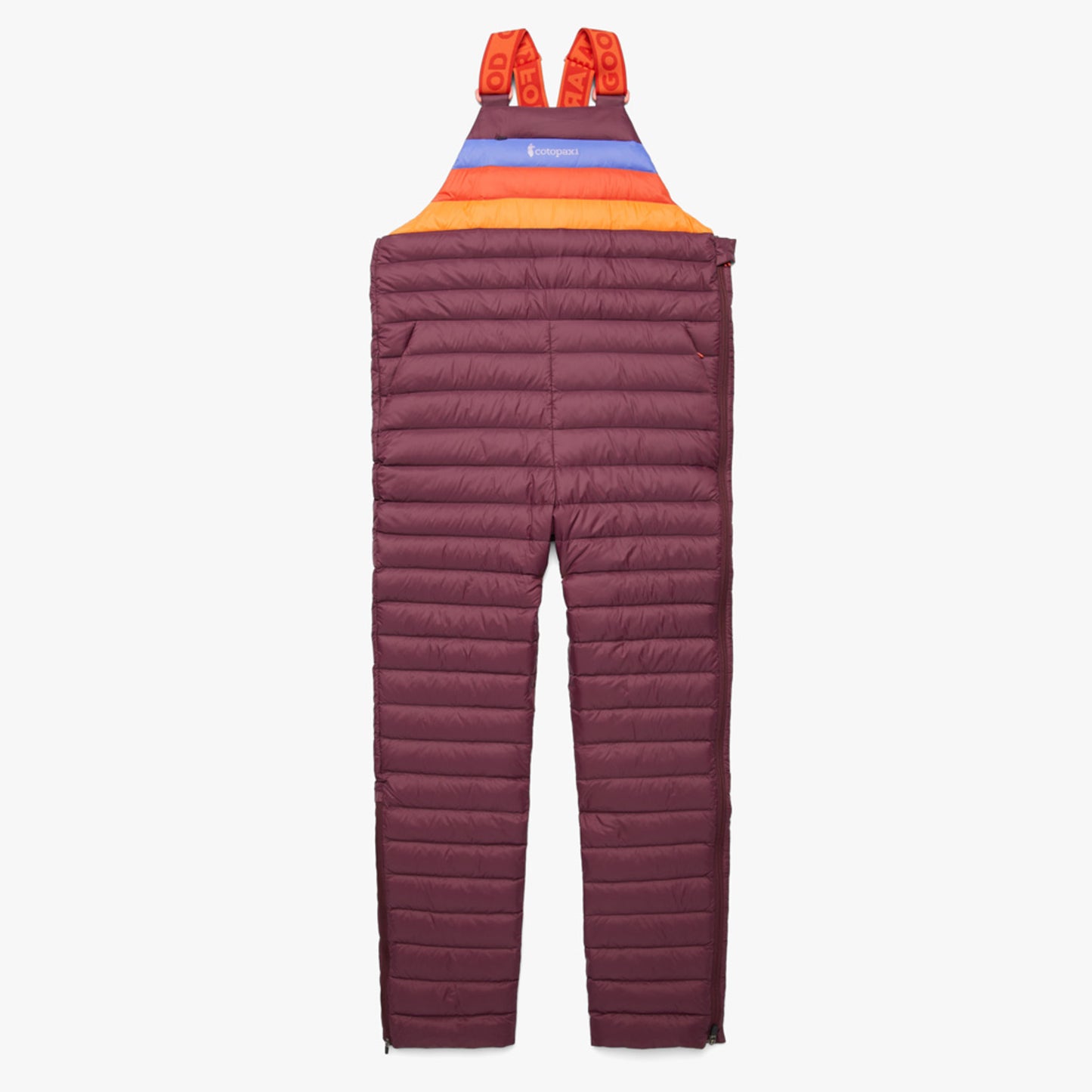 Cotopaxi Fuego Down Women's Overall - Wine Stripes - M