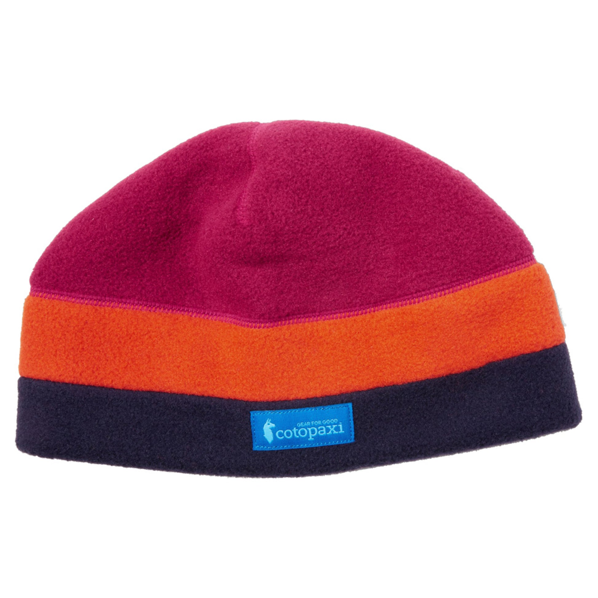 Cotopaxi Teca Fleece Beanie - RASPBERRY STRIP