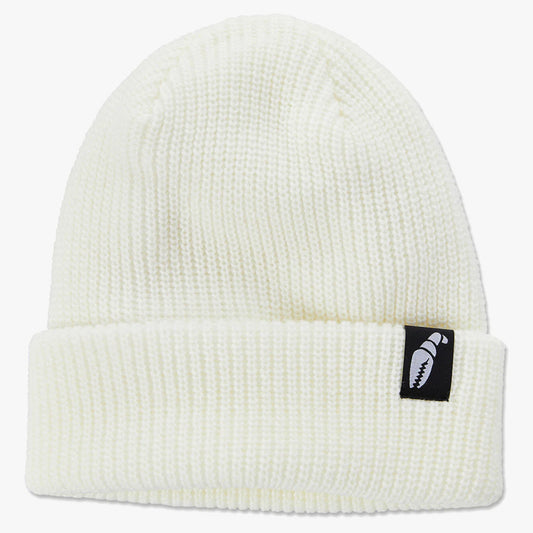 Crab Grab Claw Label Beanie - Natural