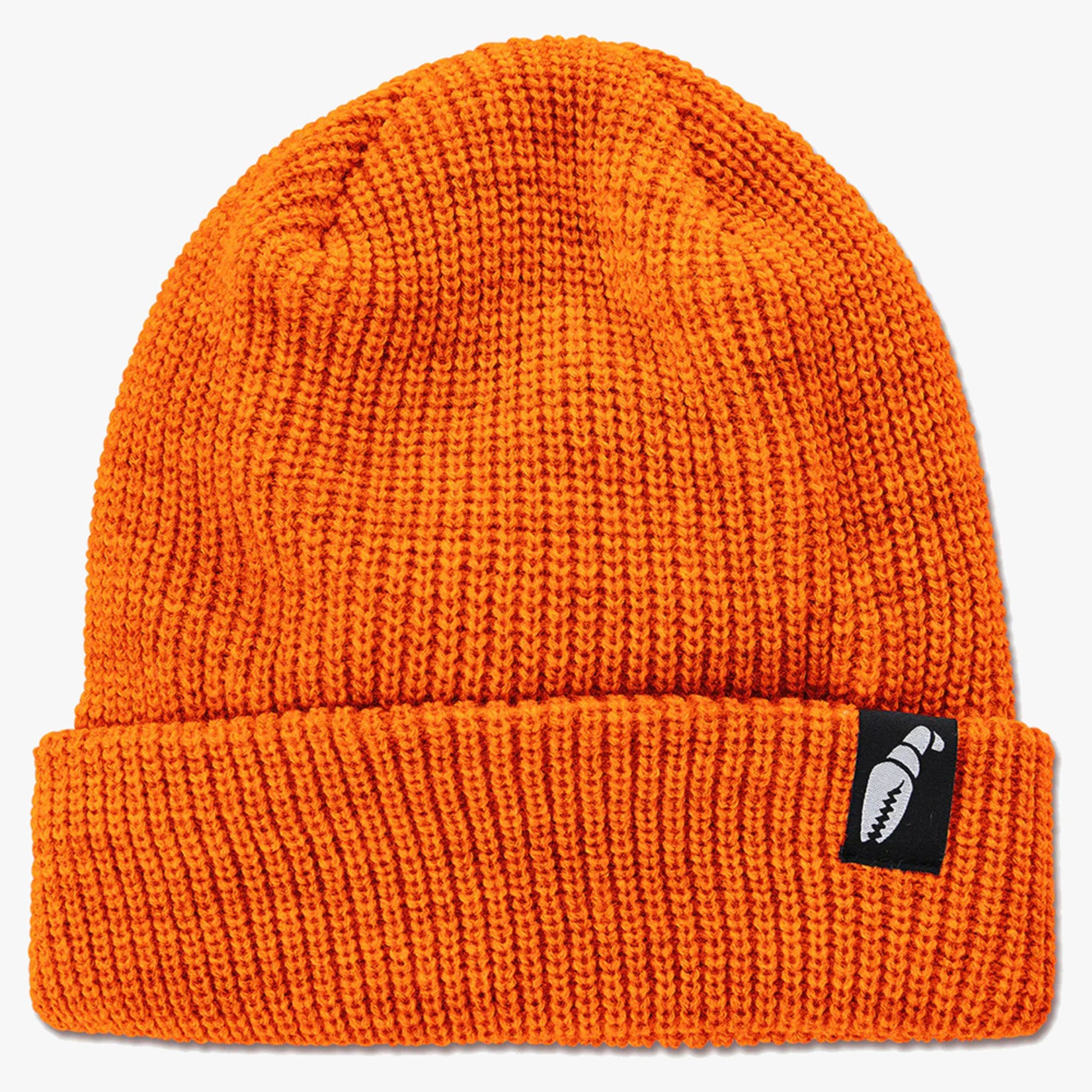 Crab Grab Claw Label Beanie - Orange