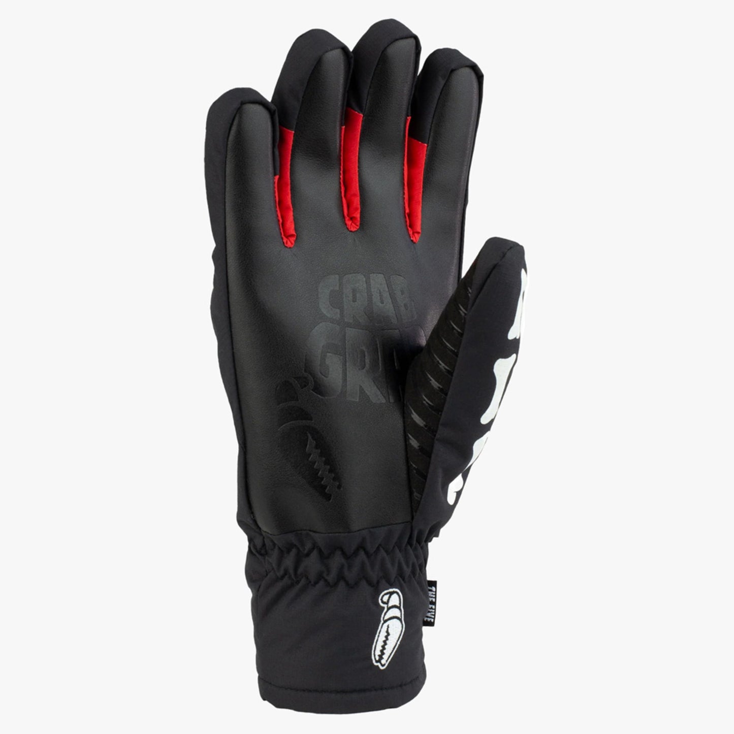 Crab Grab Five Glove - Bones - XL
