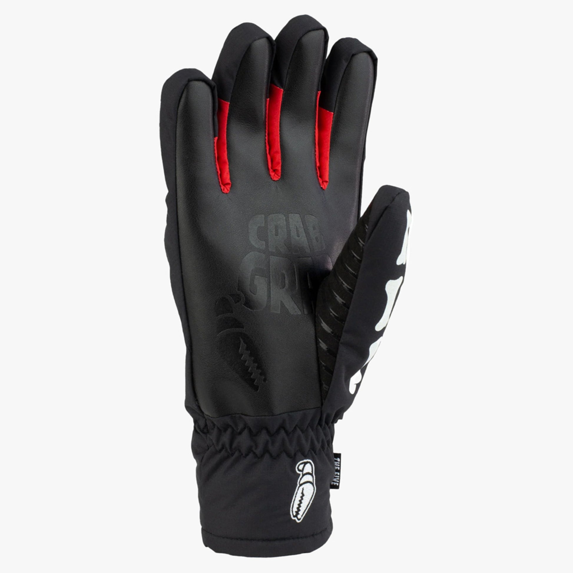 Crab Grab Five Glove - Bones - XL