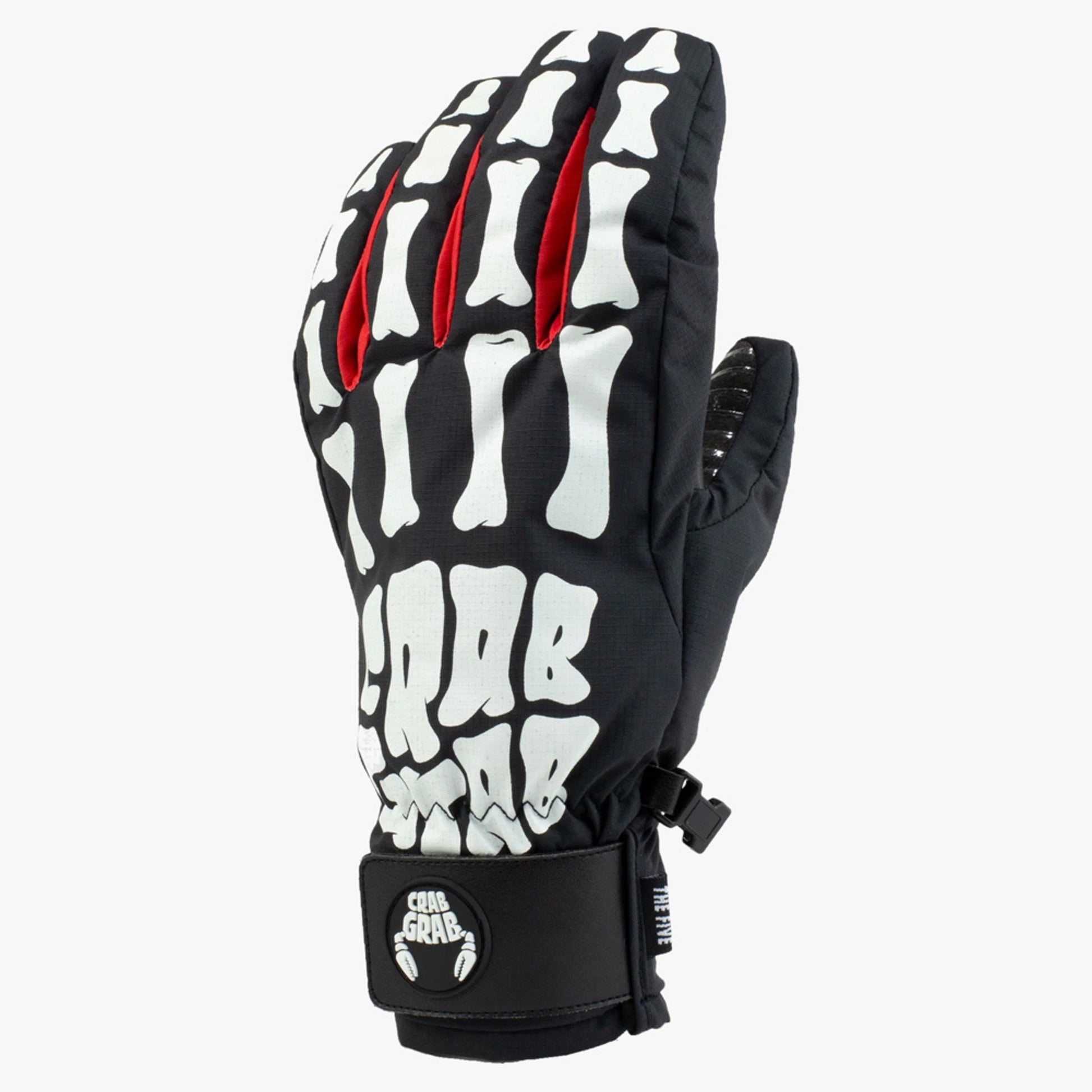 Crab Grab Five Glove - Bones - XL