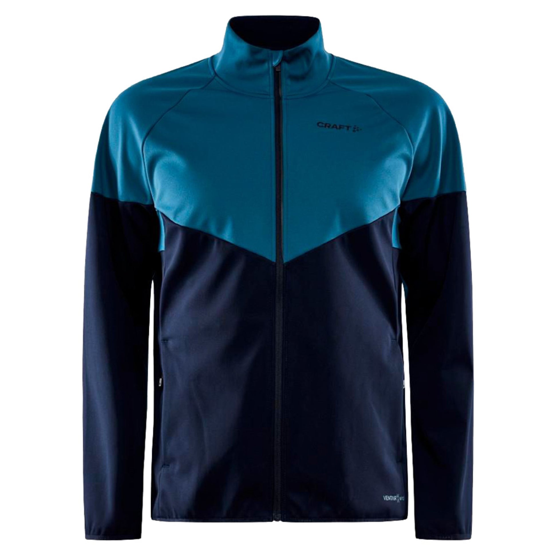 Craft Glide Men's Block Jacket - UNIVERSE BLAZE - XXL