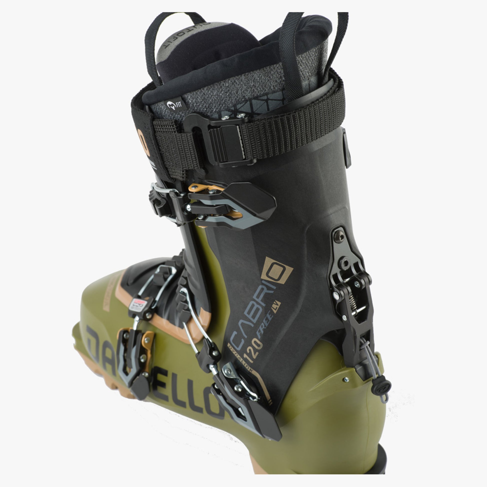 Dalbello Cabrio LV Free 120 If Ski Boot - Olive/Black - 30.5