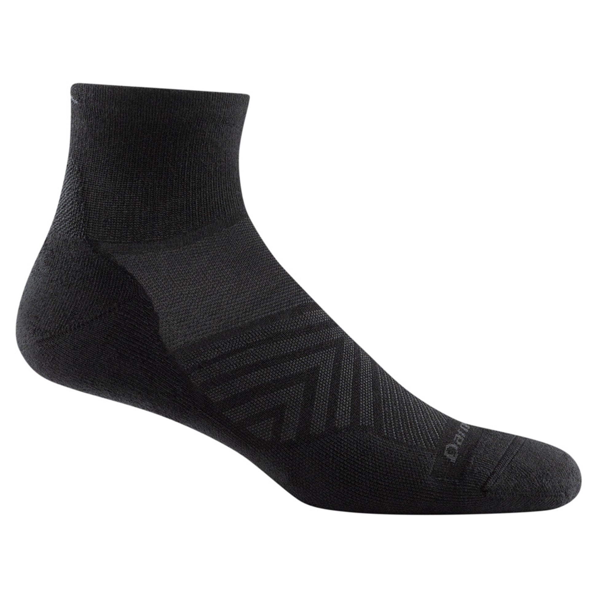Darn Tough 1/4 Ultra Light Men's Sock - BLACK - M