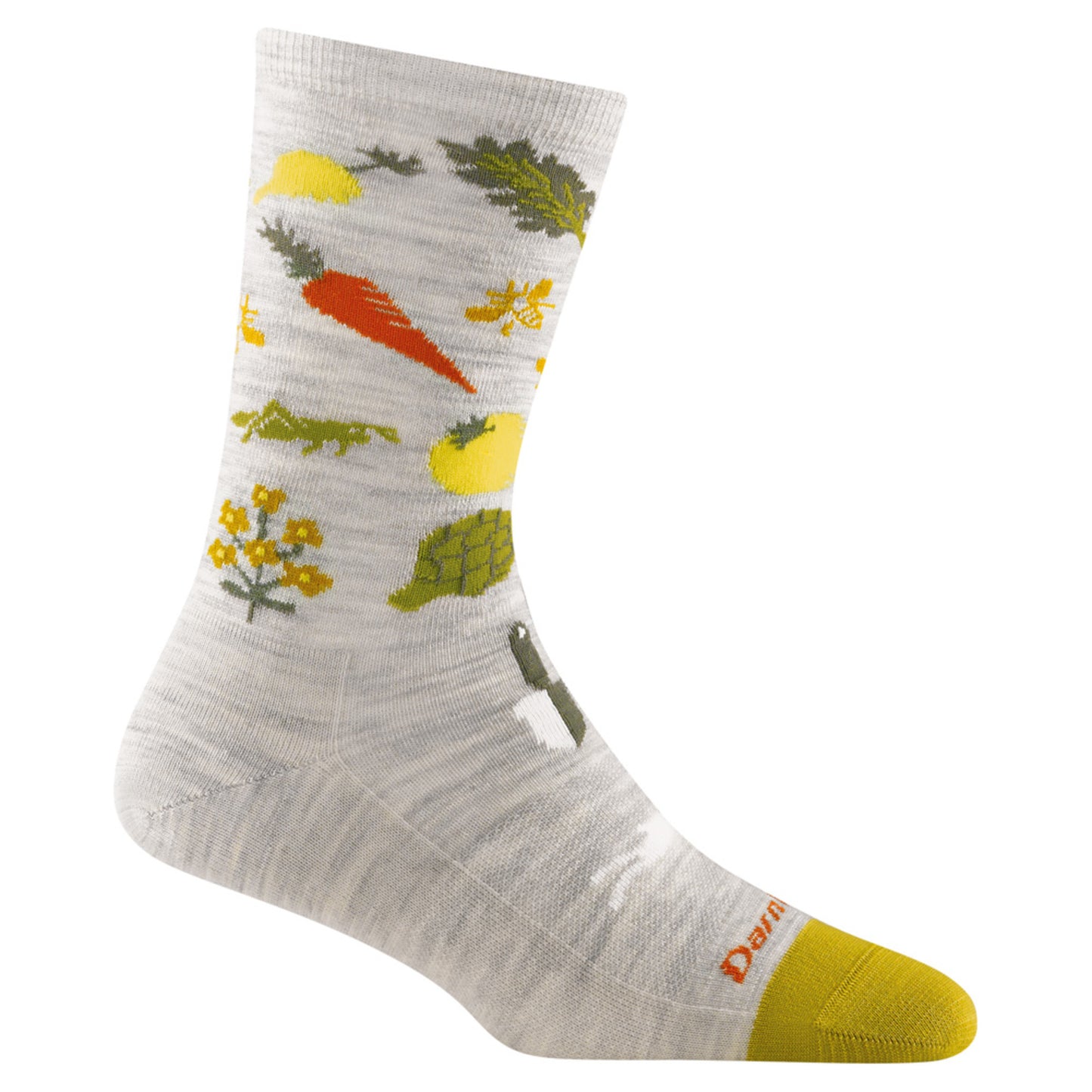 Darn Tough Farmer's Market Crew Lightweight Women's Sock - ASH - L
