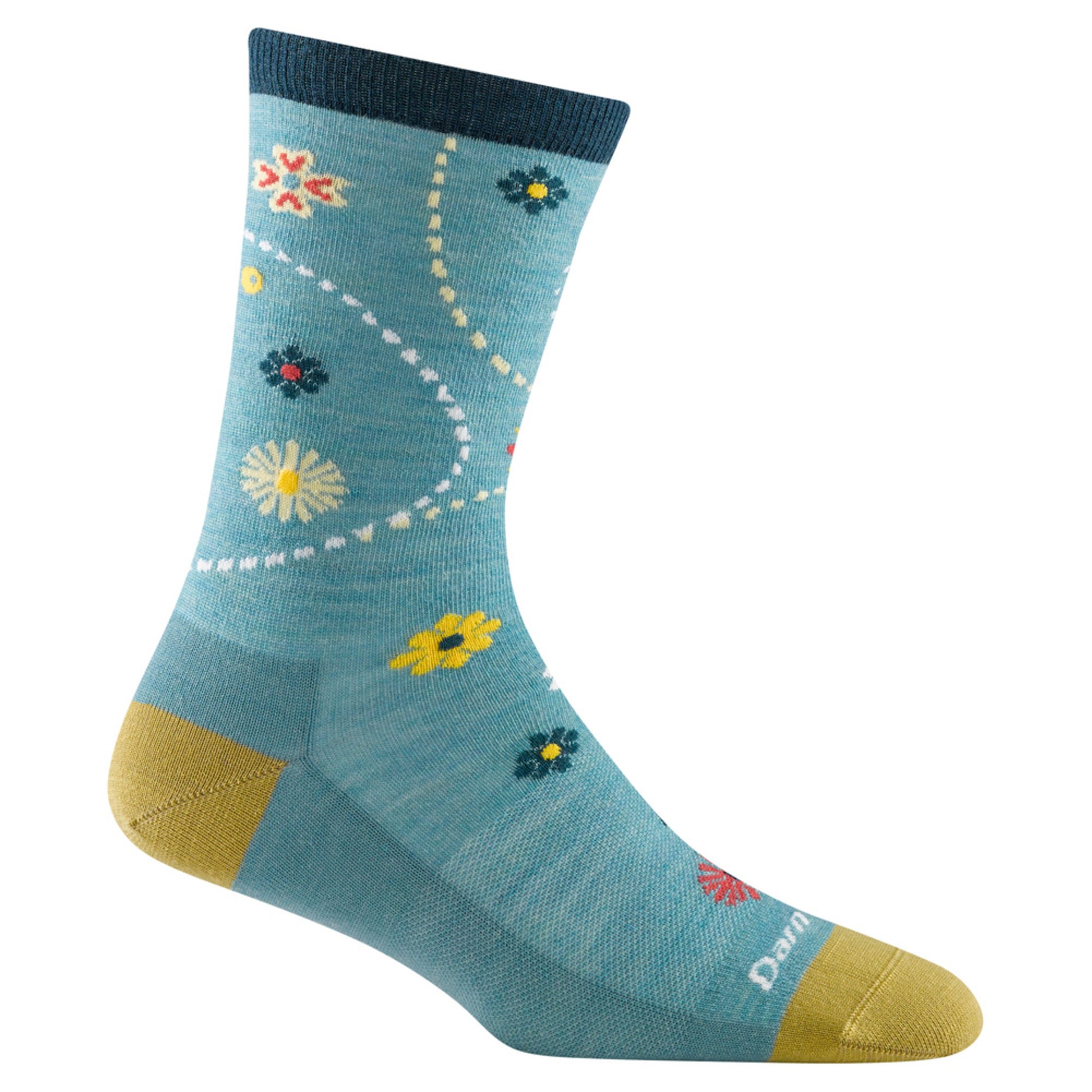 Darn Tough Garden Crew Lightweight Women's Sock - AQUA - S