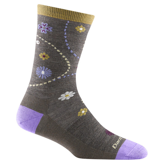 Darn Tough Garden Crew Lightweight Women's Sock - MOREL - S