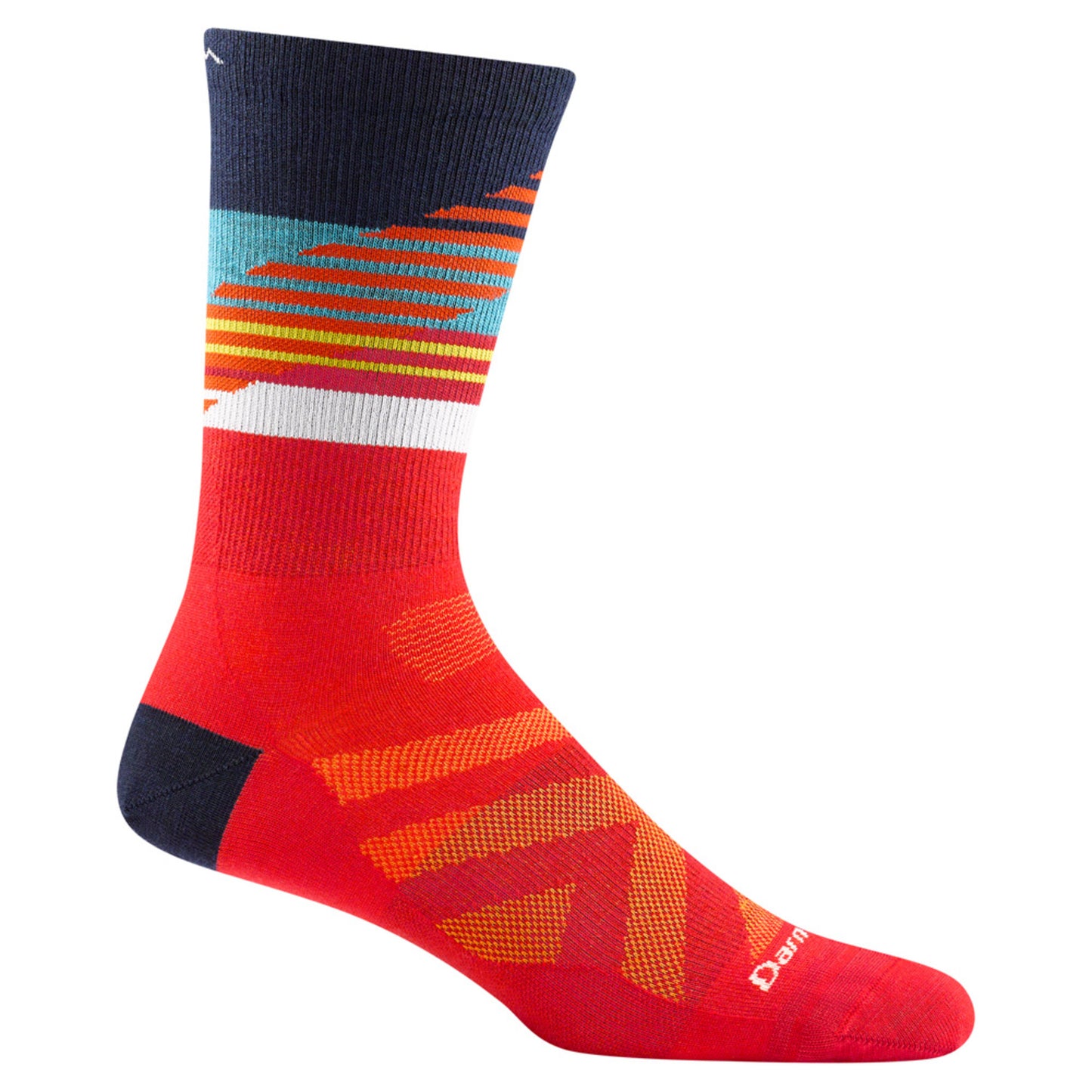 Darn Tough Lillehammer Nordic Boot Lightweight Men's Sock - RED - XL