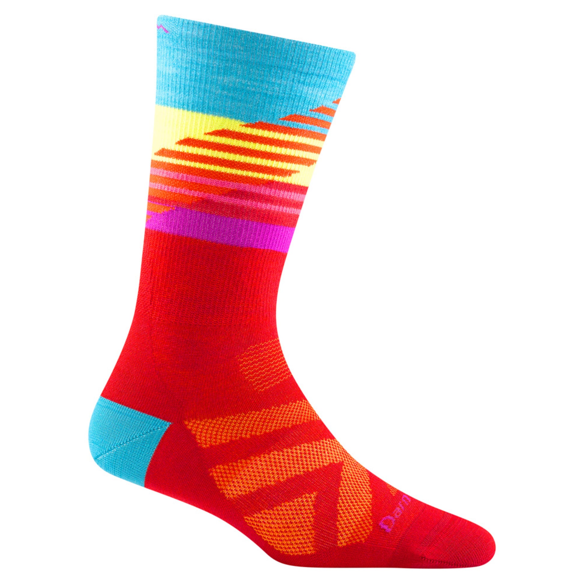 Darn Tough Lillehammer Nordic Boot Lightweight Women's Sock - RED - S