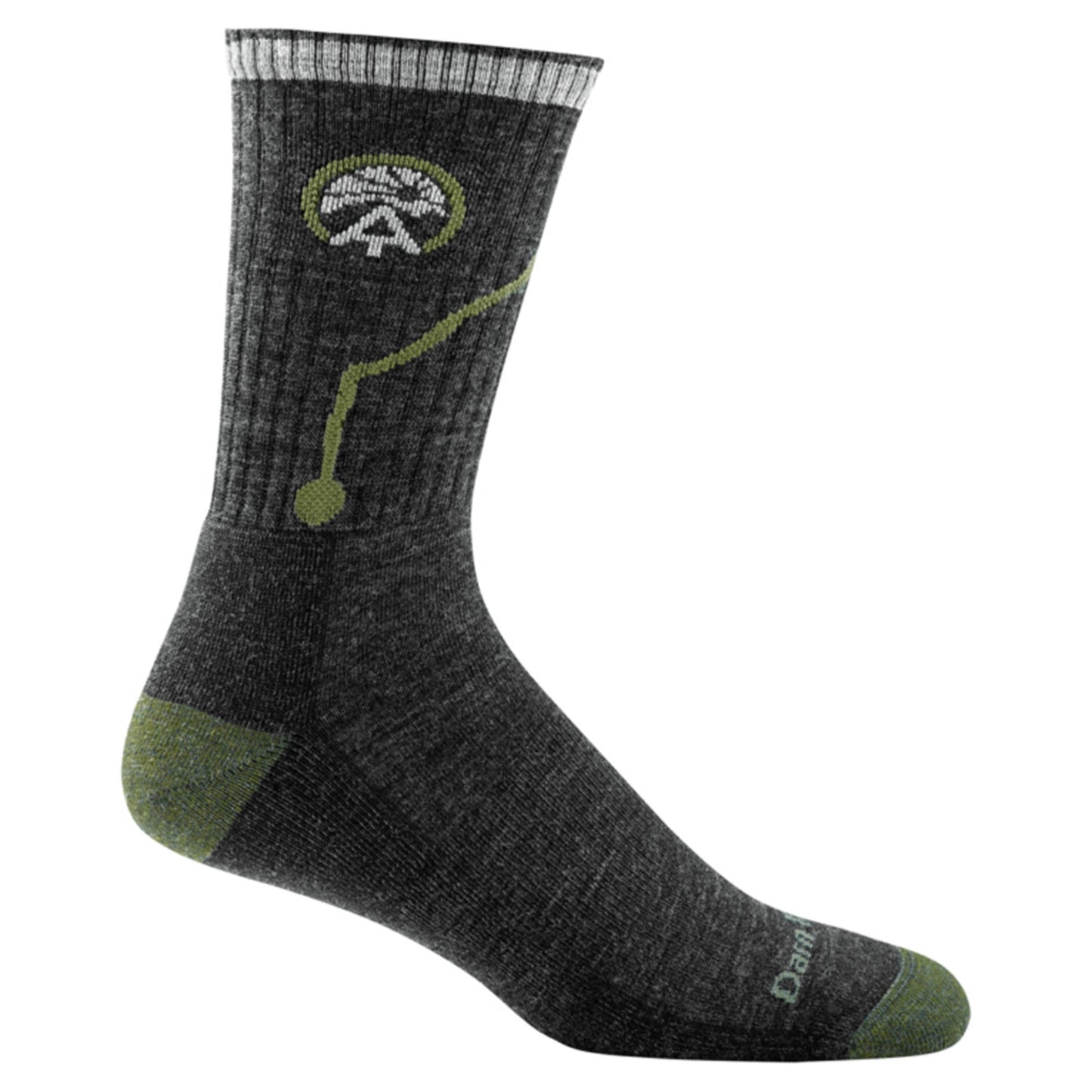 Darn Tough Men's ATC Micro Crew Cushion Socks - CHARCOAL - XL