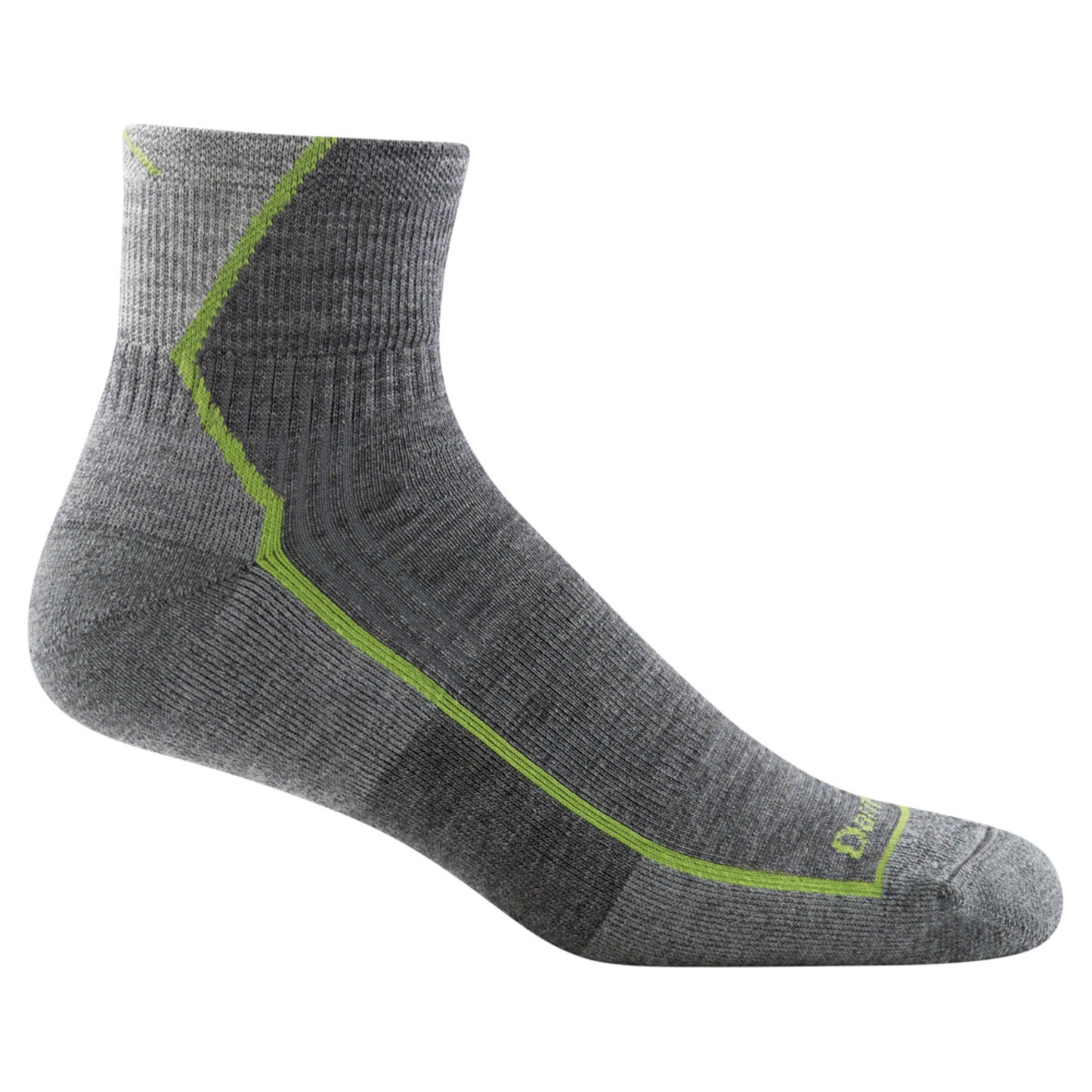 Darn Tough Men's Hiker 1/4 Cushion Sock - GRAY - XL