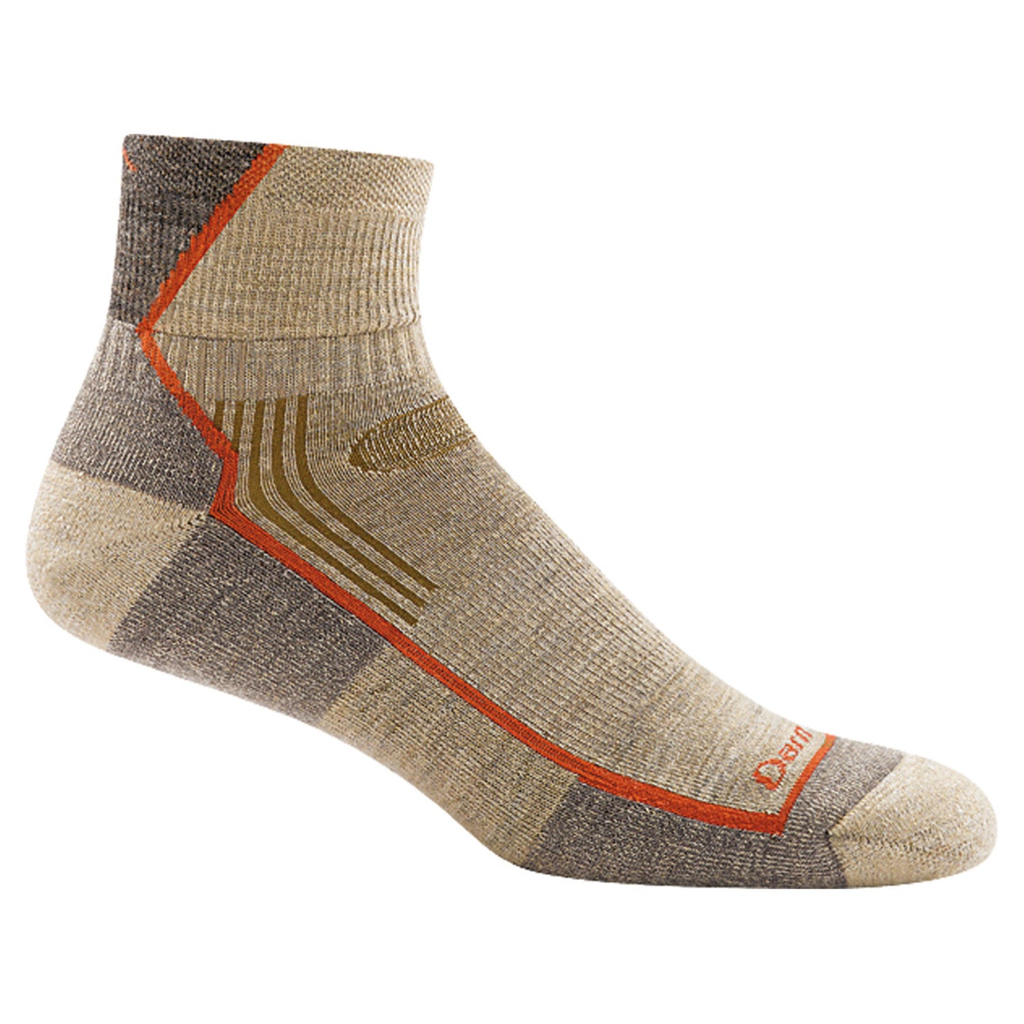 Darn Tough Men's Hiker 1/4 Cushion Sock - OATMEAL - XL