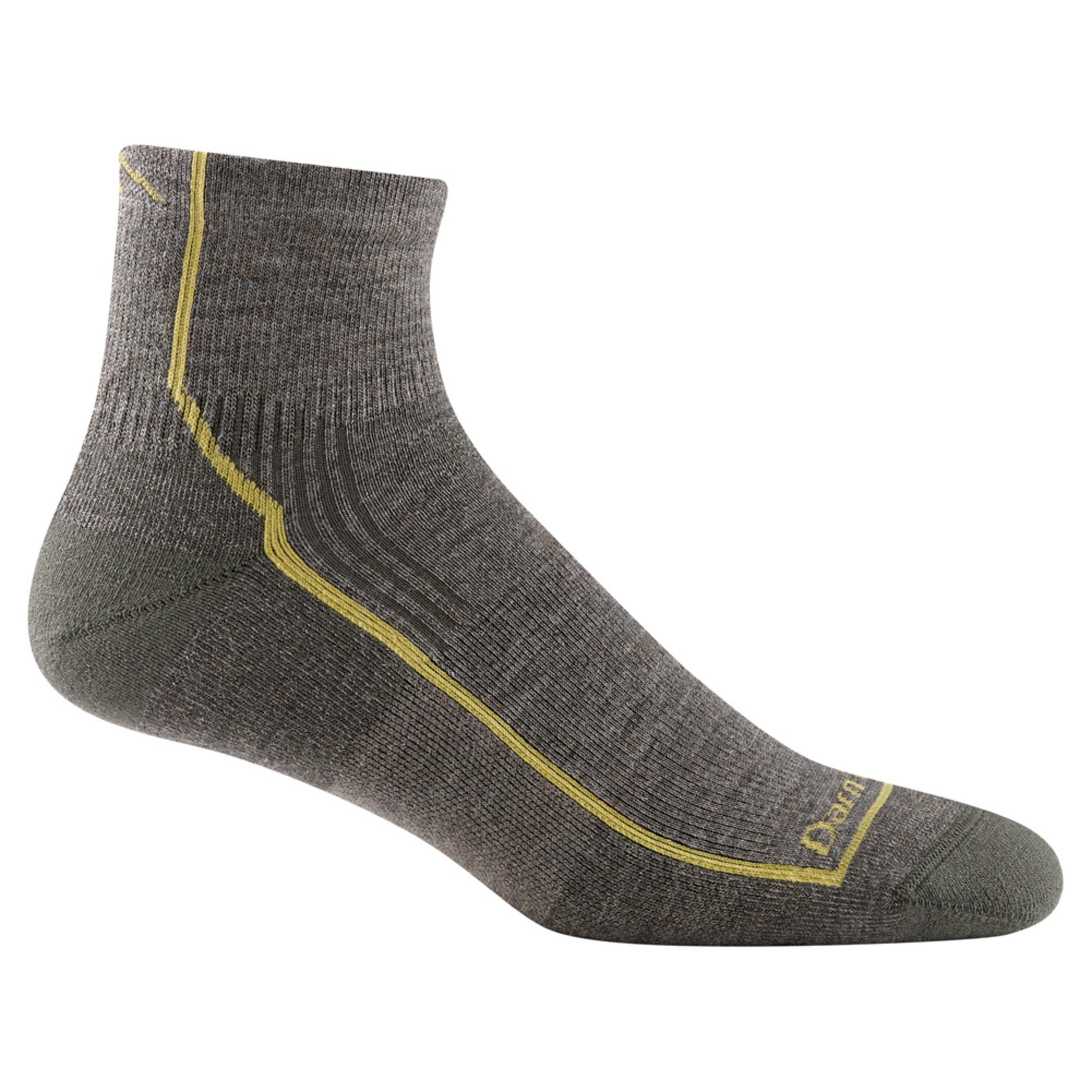 Darn Tough Men's Hiker 1/4 Cushion Sock - TAUPE - XL