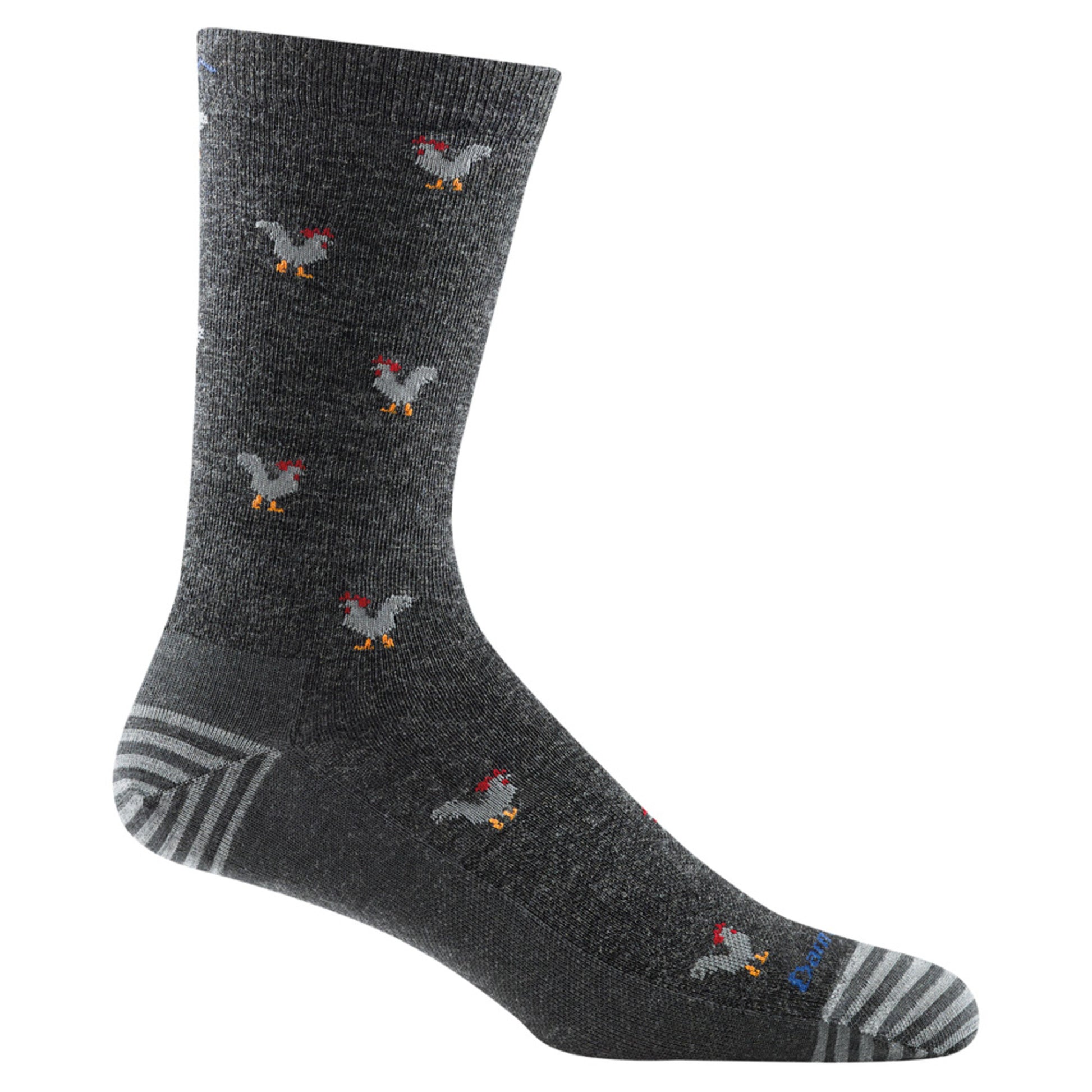 Darn Tough Men's Strut Crew Lightweight Sock - CHARCOAL - XL