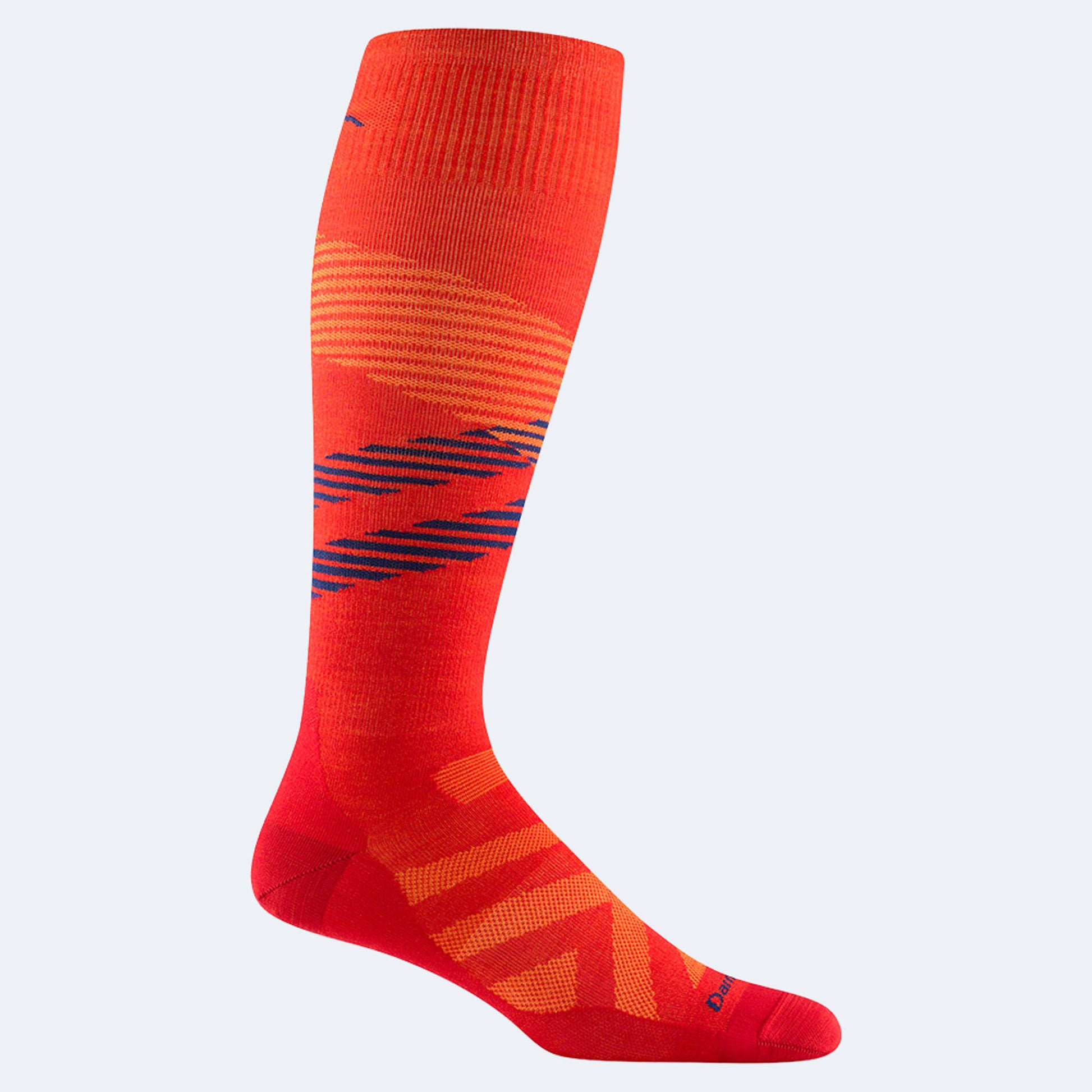 Darn Tough Pennant RFL Over The Calf Ultra Lightweight No Cushion Men's Snow Socks