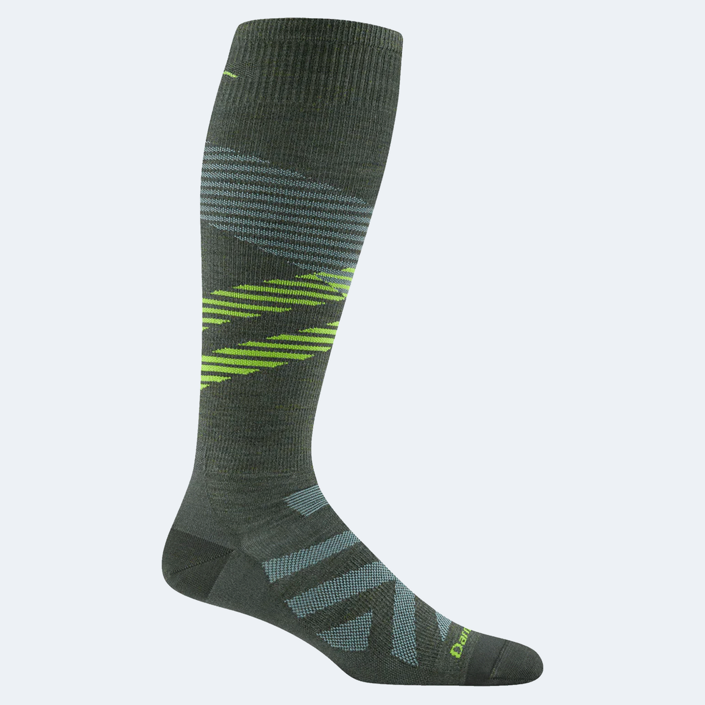 Darn Tough Pennant RFL Over The Calf Ultra Lightweight No Cushion Men's Snow Socks