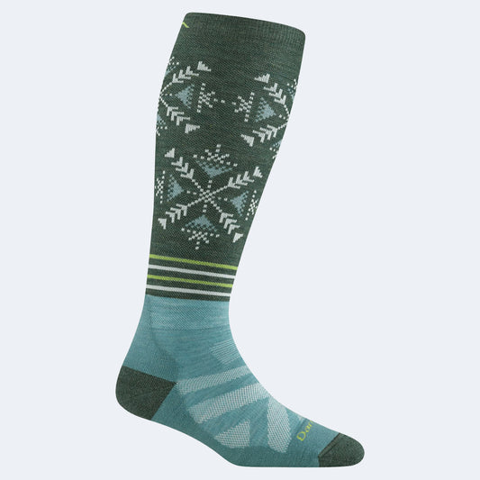 Darn Tough Snowfall Over The Calf Midweight Cushion Women's Snow Socks