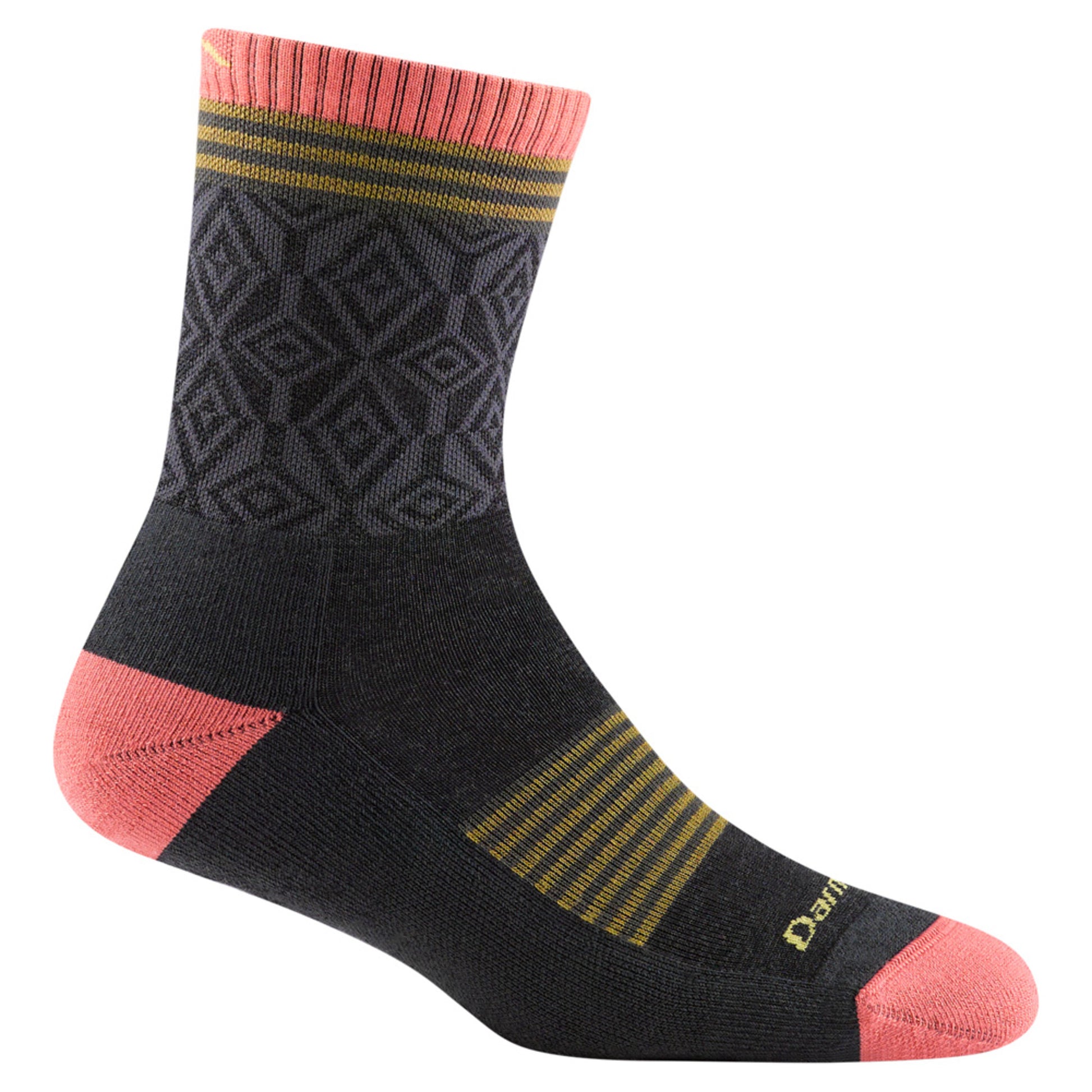 Darn Tough Sobo Micro Crew Lightweight Women's Hiking Sock - CHARCOAL - S