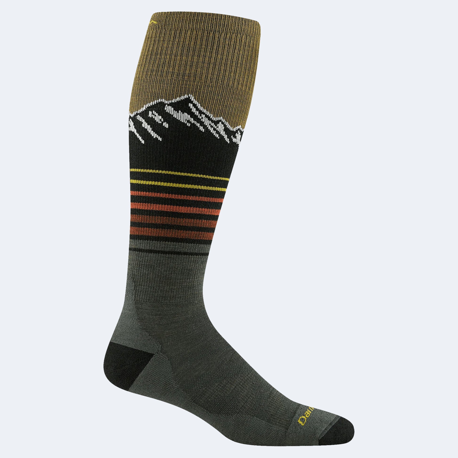 Darn Tough Steep Lines Over The Calf Lightweight Cushion Men's Snow Socks