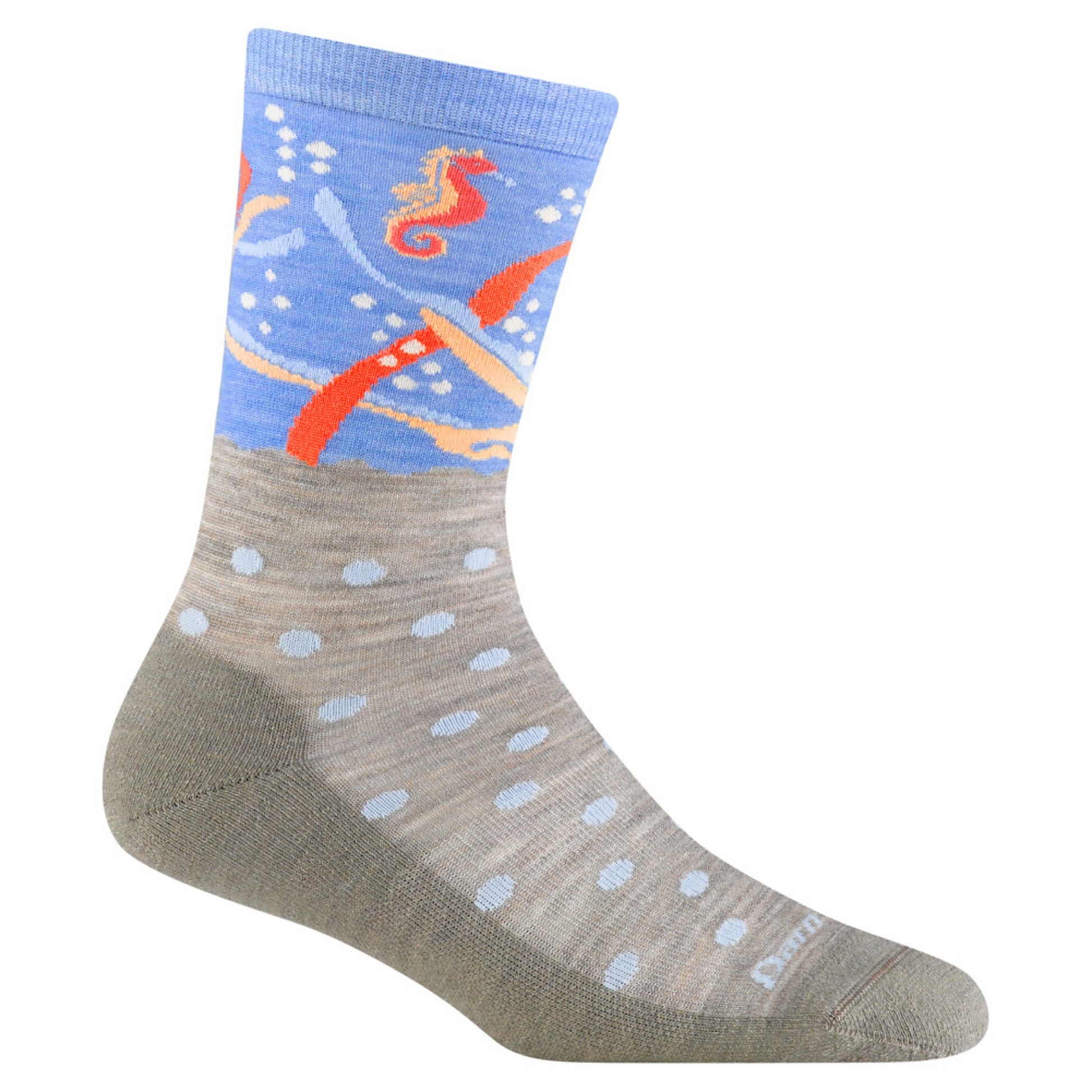 Darn Tough Wild Life Lightweight Women's Crew Sock - SHORE - S