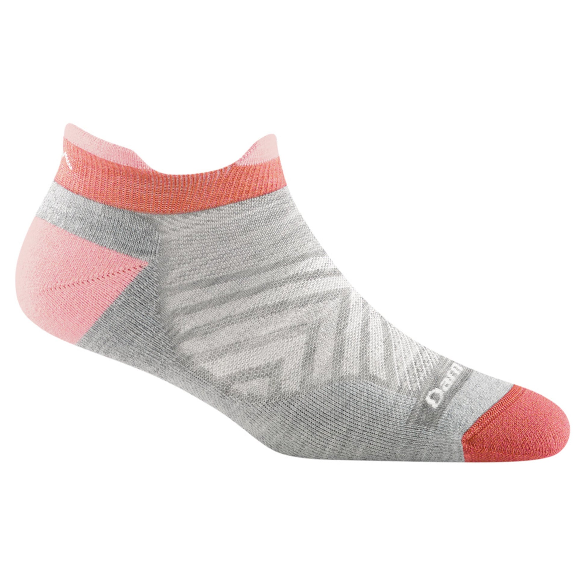 Darn Tough Women's Run No Show Sock - ASH - S