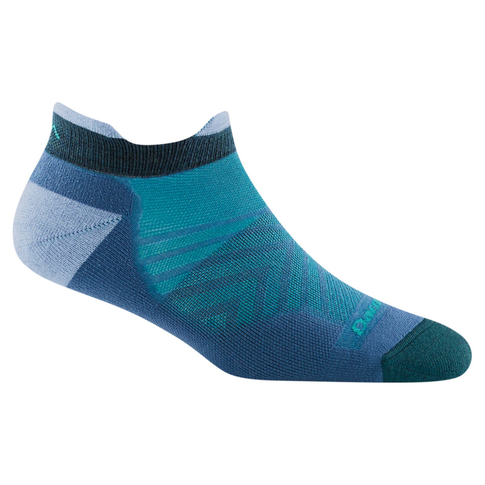 Darn Tough Women's Run No Show Sock - BALTIC - S