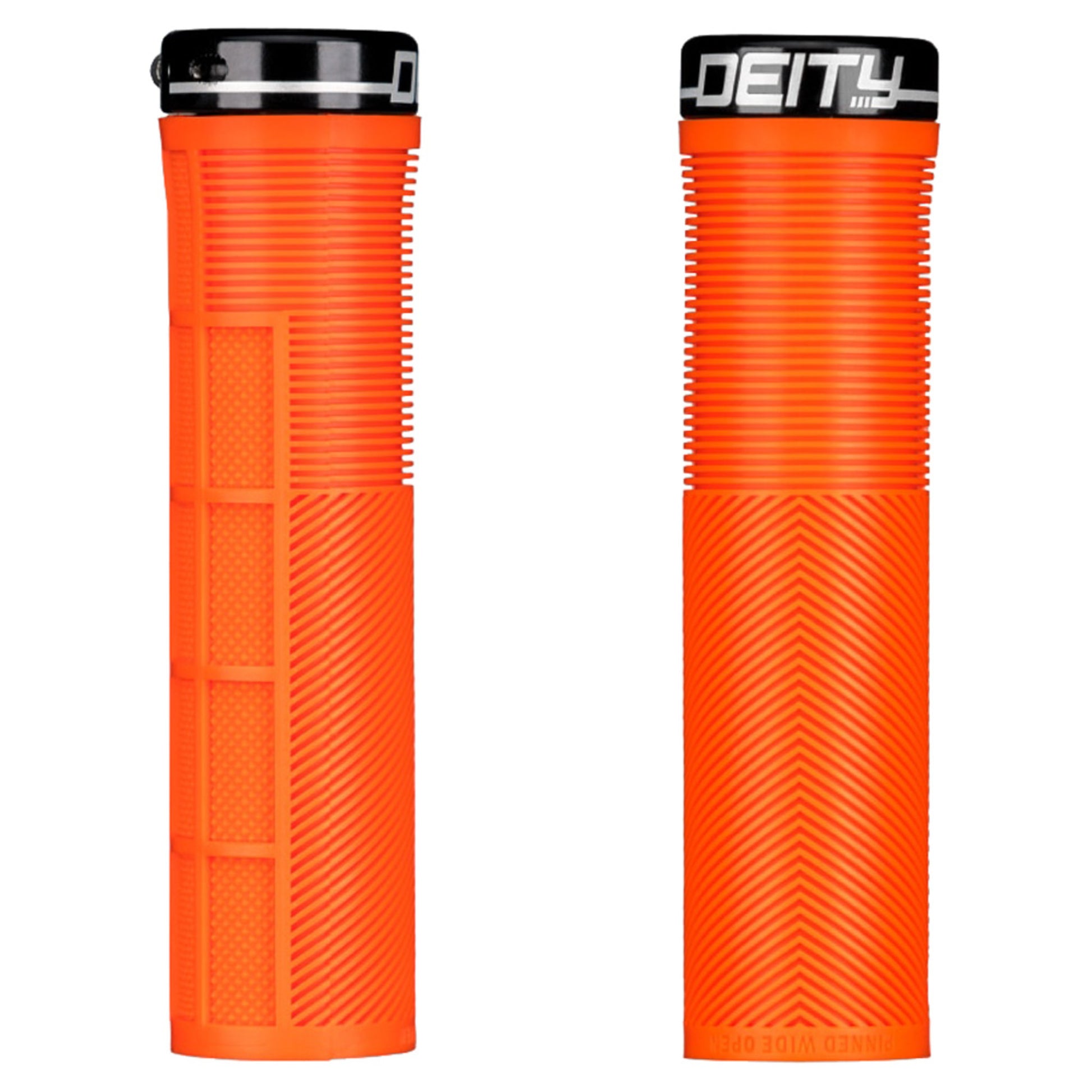 Deity Knuckle Duster Grip - ORANGE