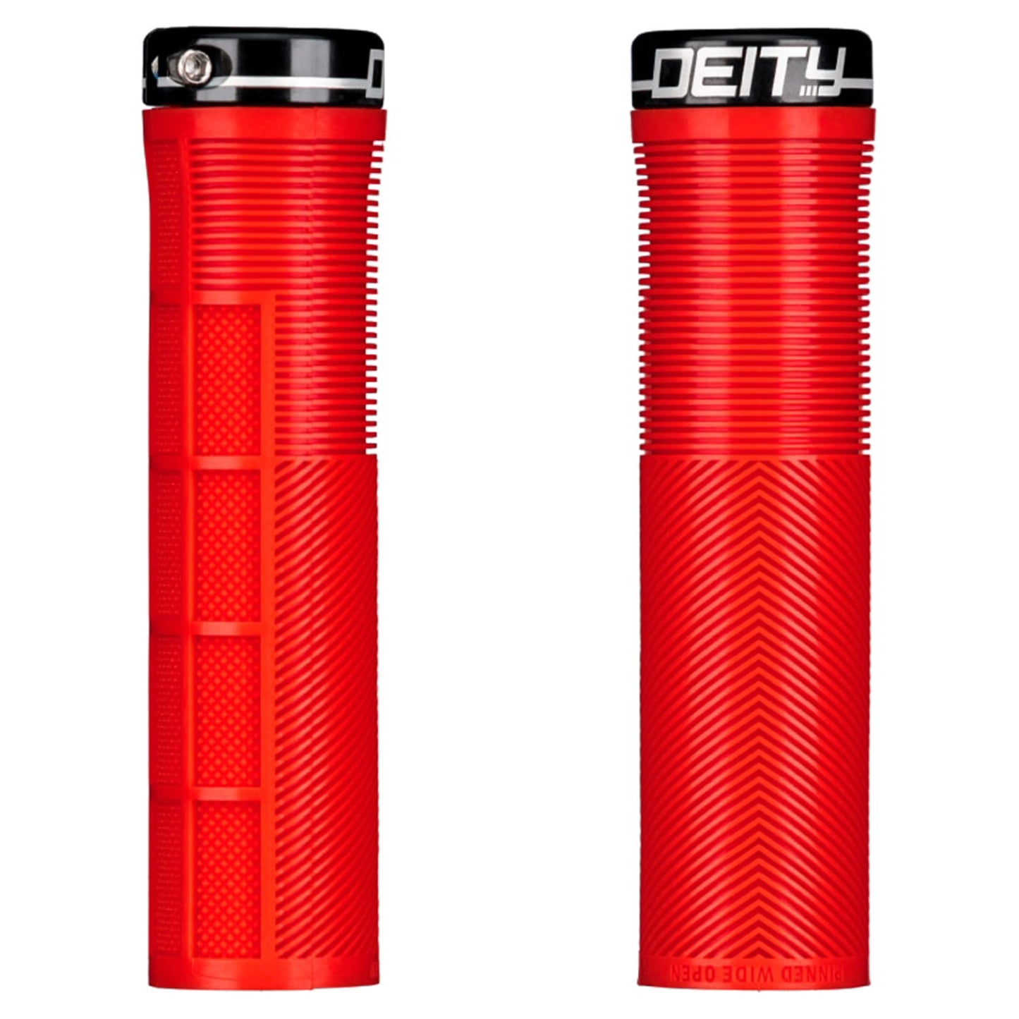 Deity Knuckle Duster Grip - RED