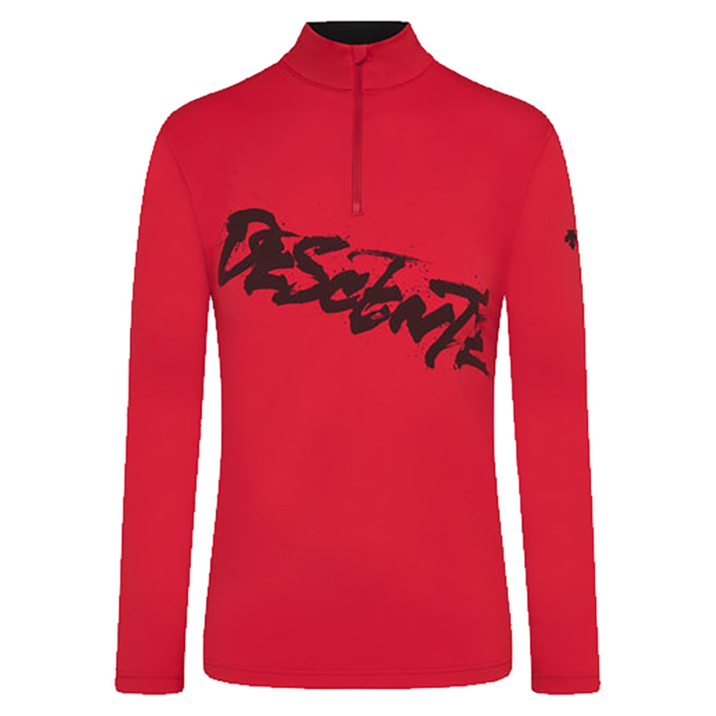 Descente Hayate 1/4 Zip Men's Top - ELECTRIC RED - XL