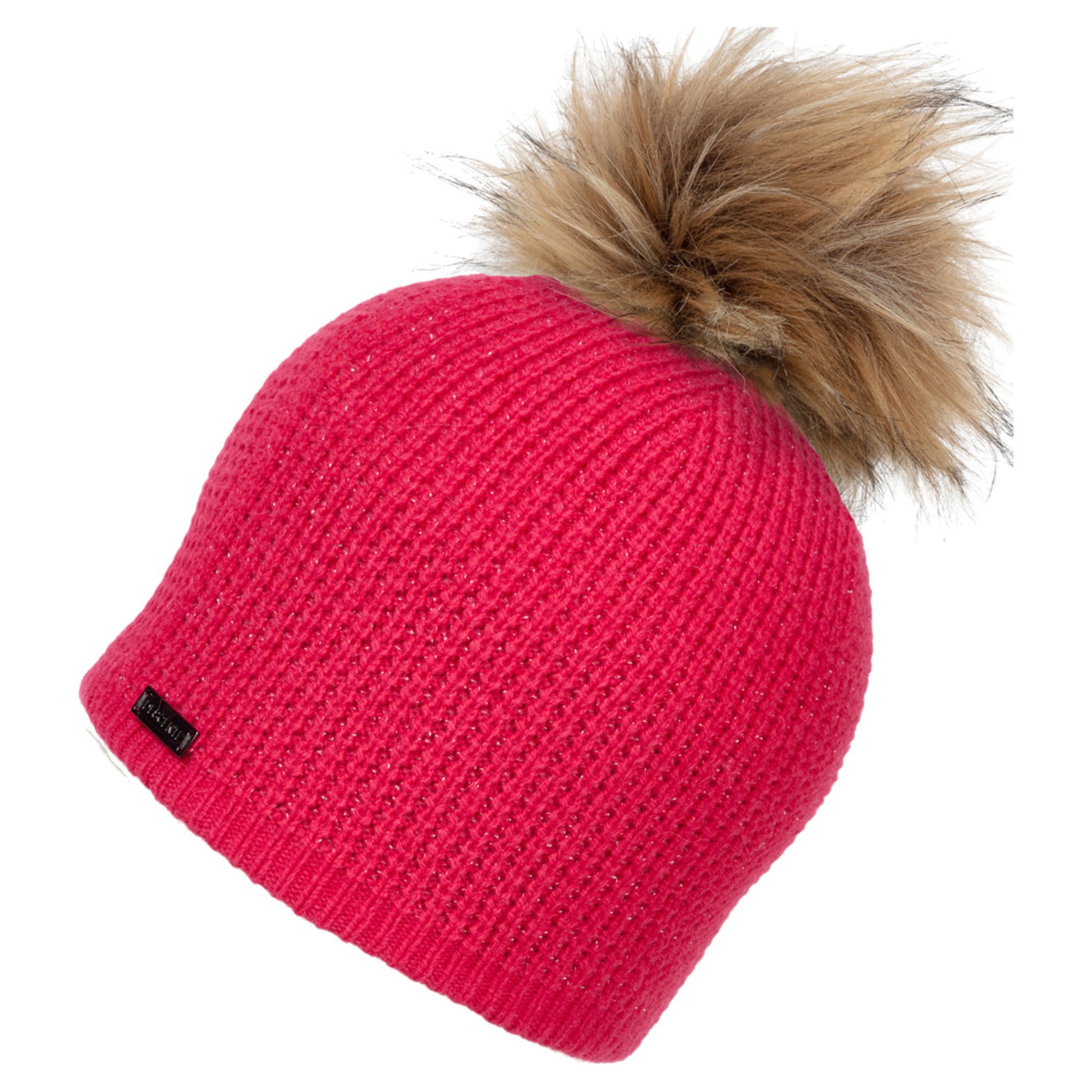 Descente Sonia Fur Pom Pom Women's Beanie