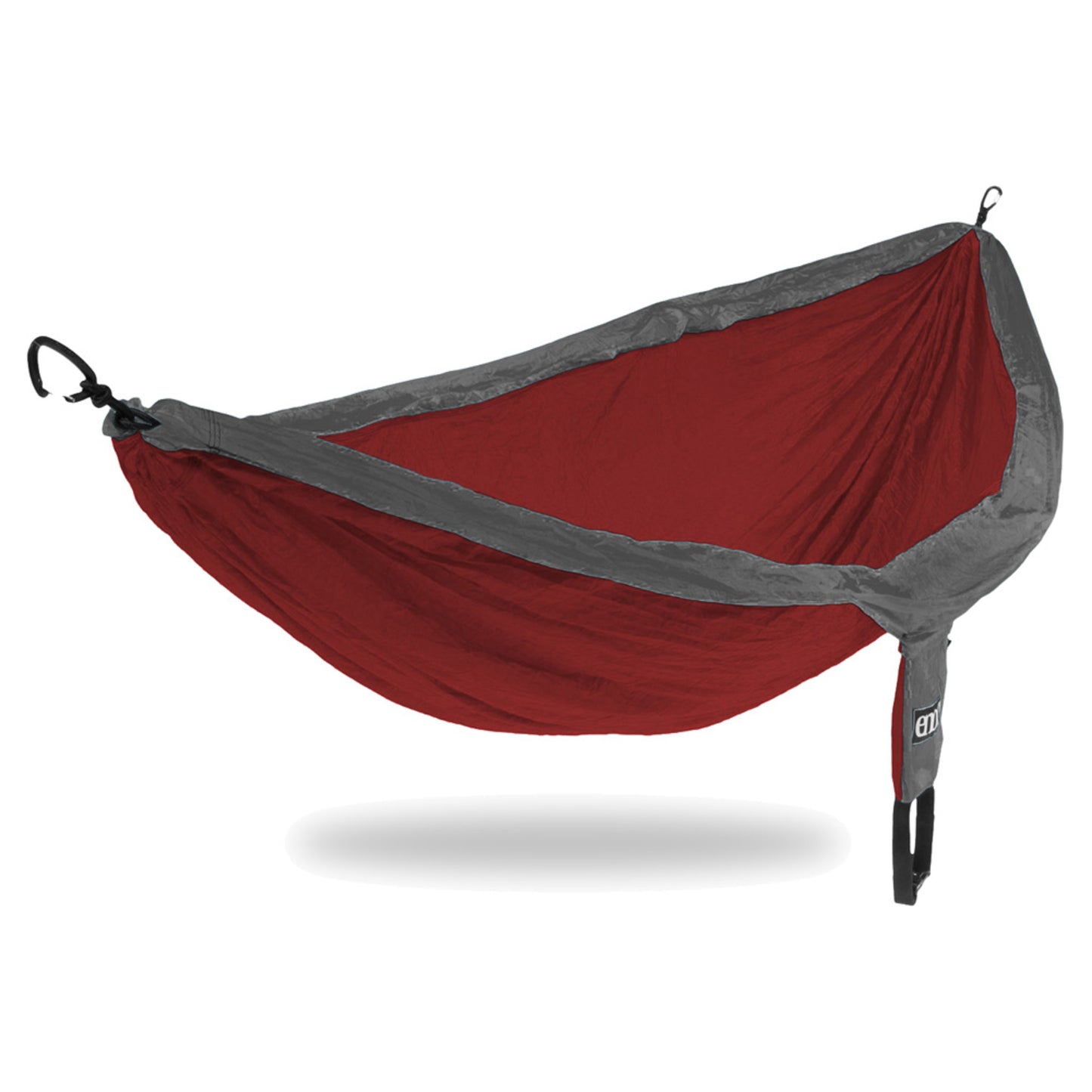 ENO Doublenest Hammock - CHARCOAL MAROON