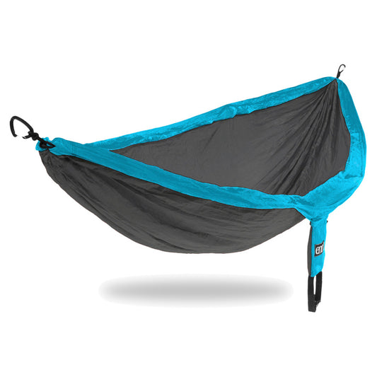 ENO Doublenest Hammock - TEAL CHARCOAL