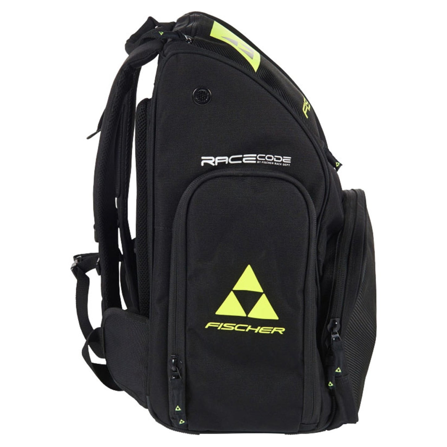 Fischer Race 70L Backpack - BLACK_NEON YELL