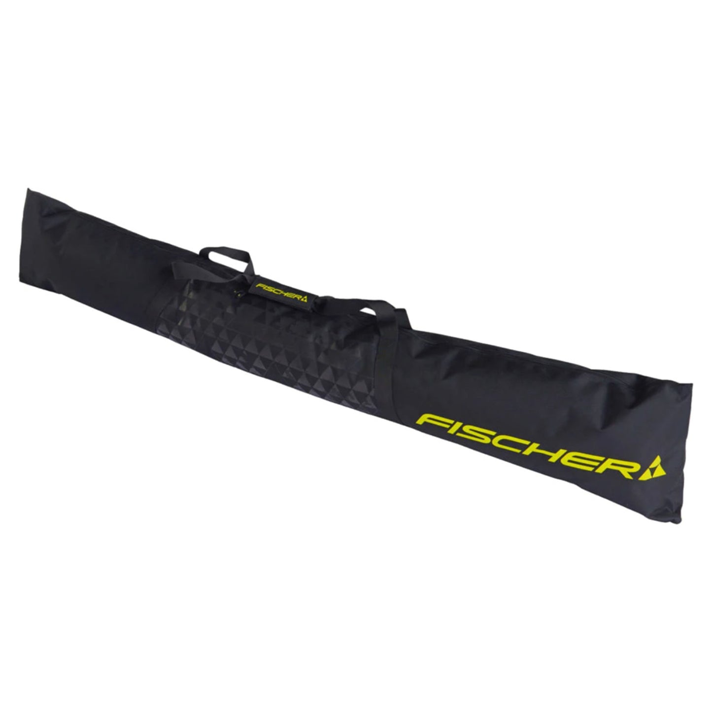 Fischer Skicase 1 Pair Eco Alpine Ski Bag - BLACK_YELLOW - 160 CM