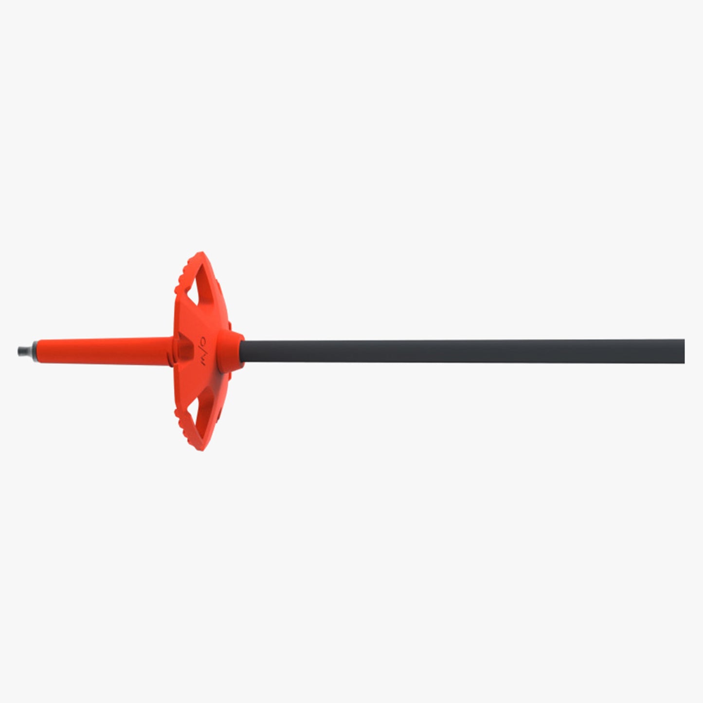 One Way TR Vario Aluminum 7075 Ski Poles - Asphalt/Flame/Flame