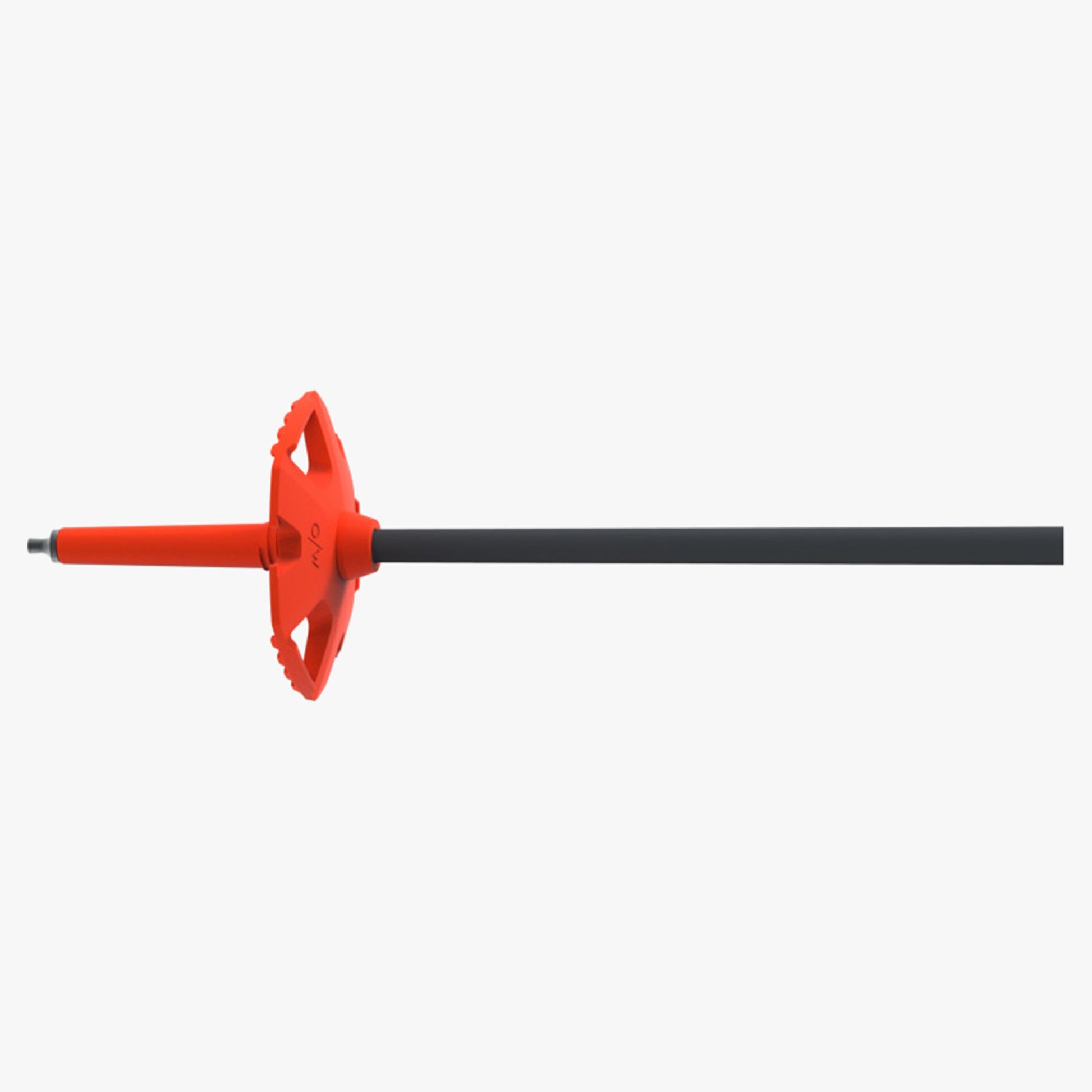 One Way TR Vario Aluminum 7075 Ski Poles - Asphalt/Flame/Flame