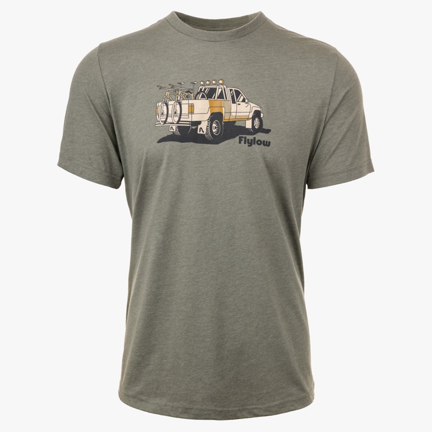 Flylow 4x4 Men's Tee - Boa Heather - XXL